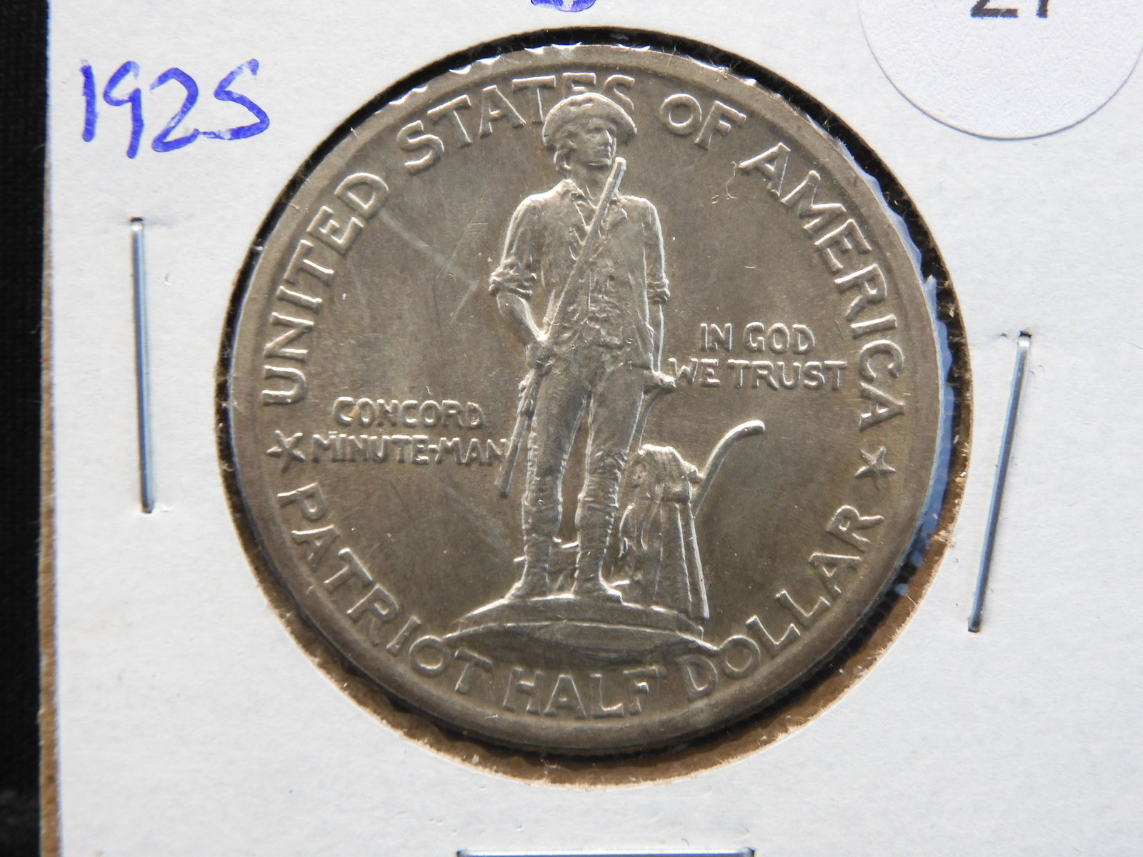 1925 Lexington Commemorative Half.  Choice BU.  90% (1 of 3)