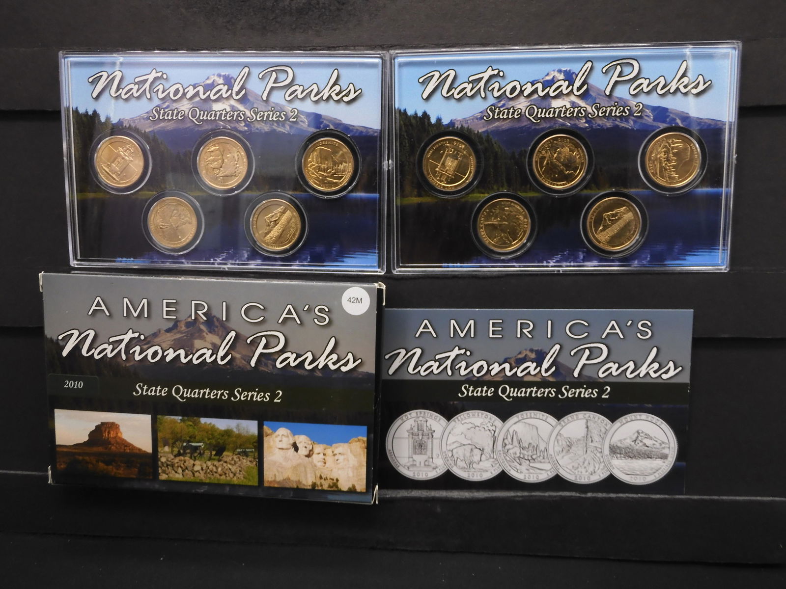 2010 Gold National Parks P & D 10-Quarters Collection (1 of 6)
