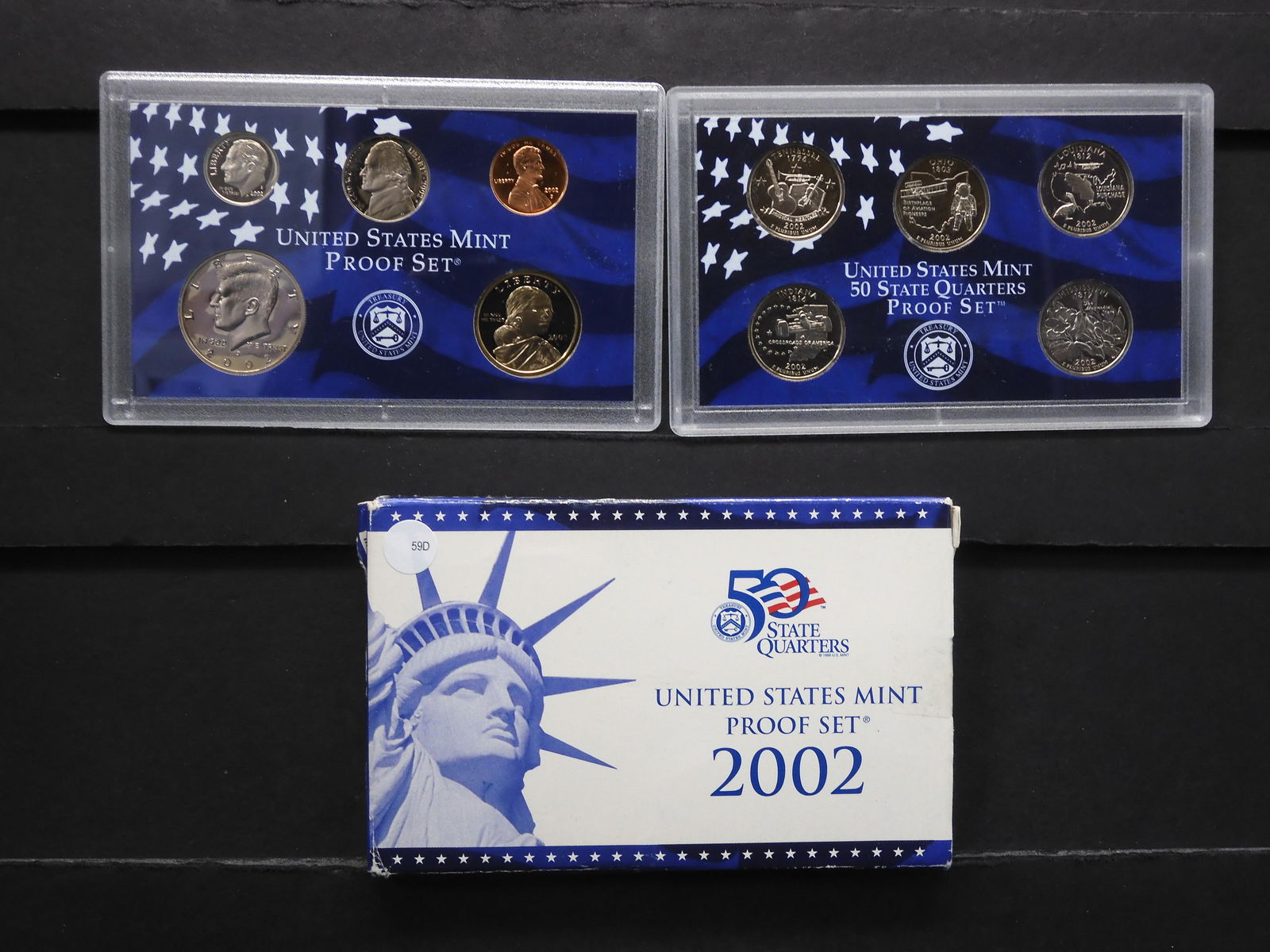 2002-S United States Mint Proof  Set including State (1 of 5)