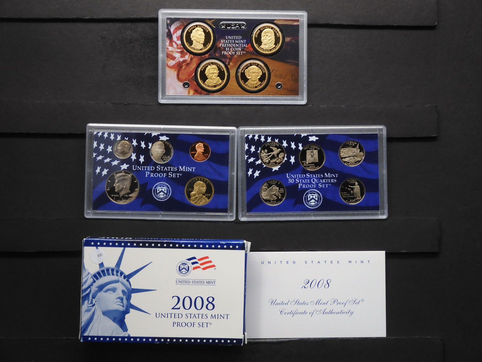 2008-S United States Mint Proof Set including State (1 of 8)