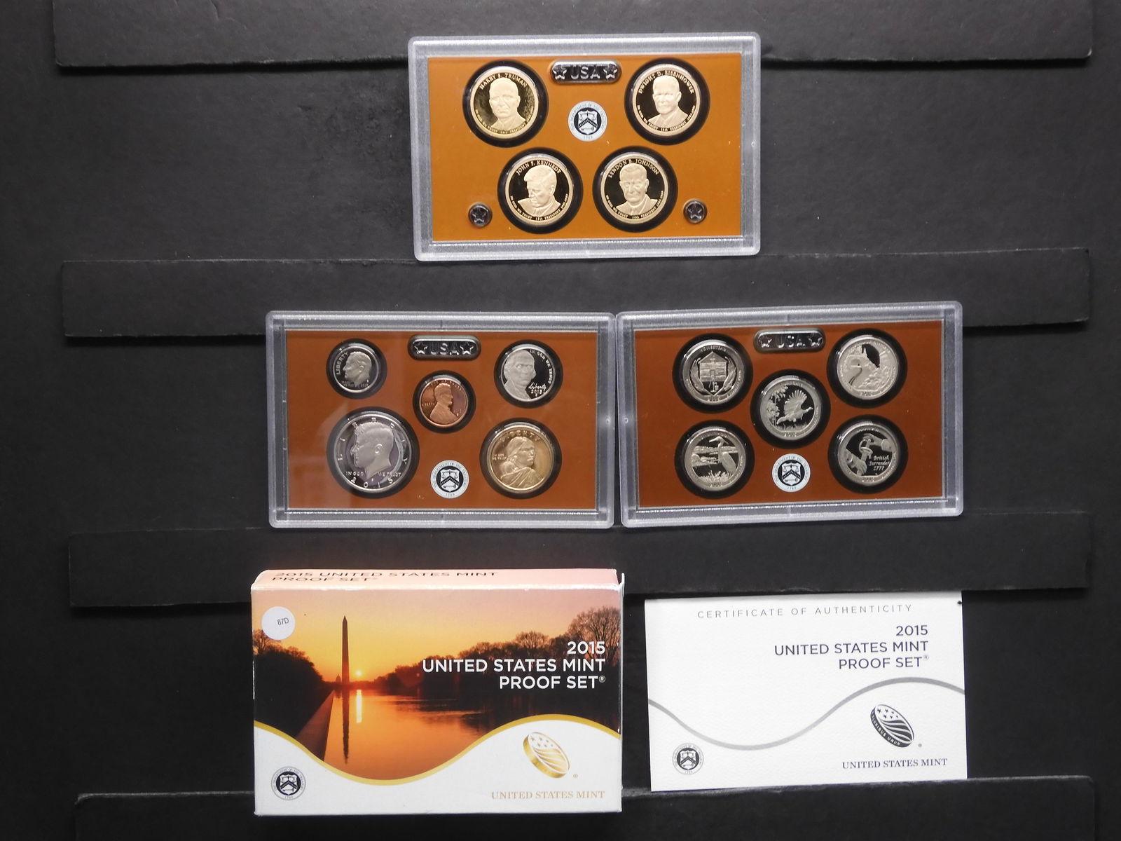 2015-S United States Mint Proof Set including State (1 of 8)