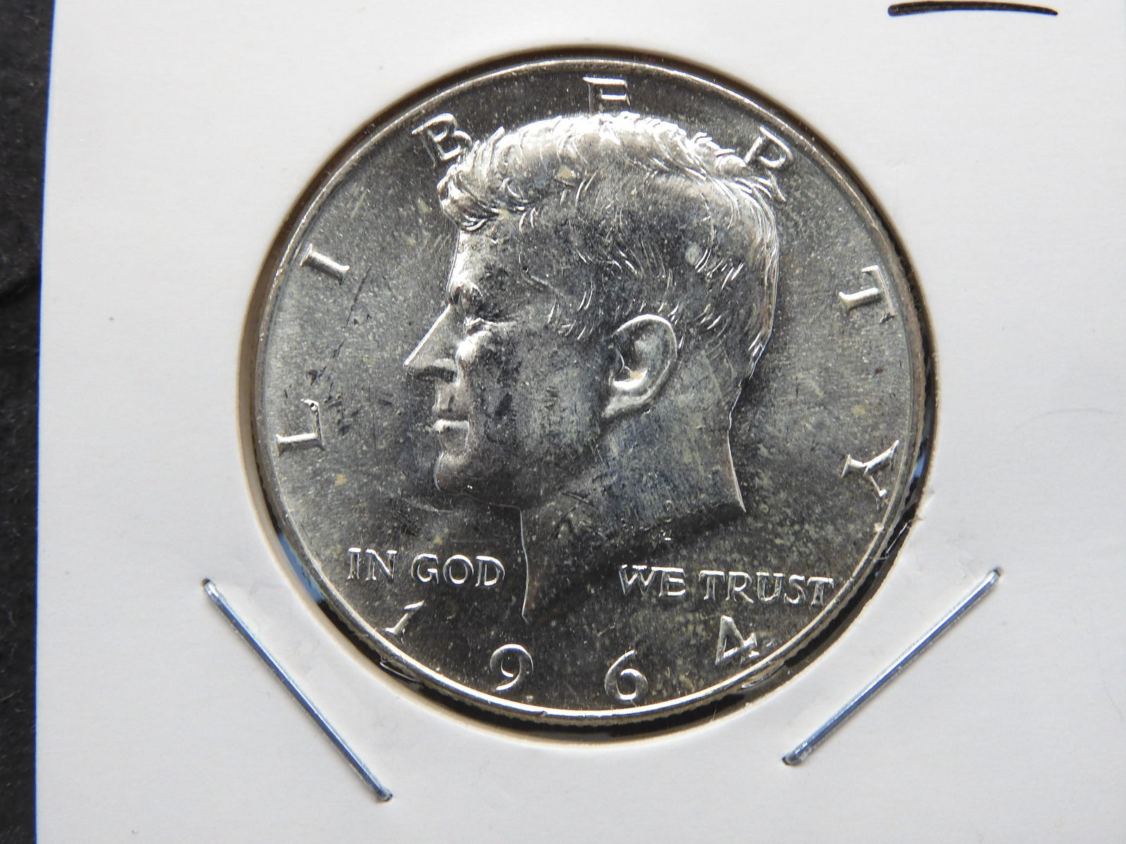 1964 Kennedy Silver Half Dollar BU (1 of 3)