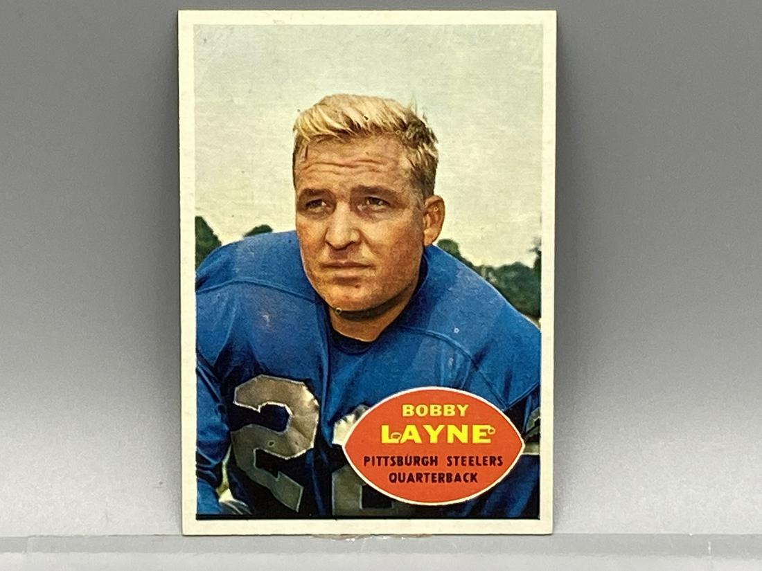 1960 Topps Bobby Layne #93 Nice (1 of 2)