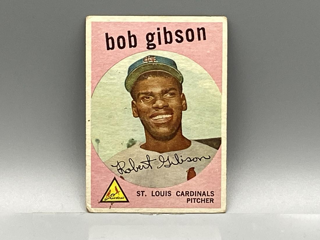 1959 Topps Bob Gibson #514 Rookie HOF (1 of 2)