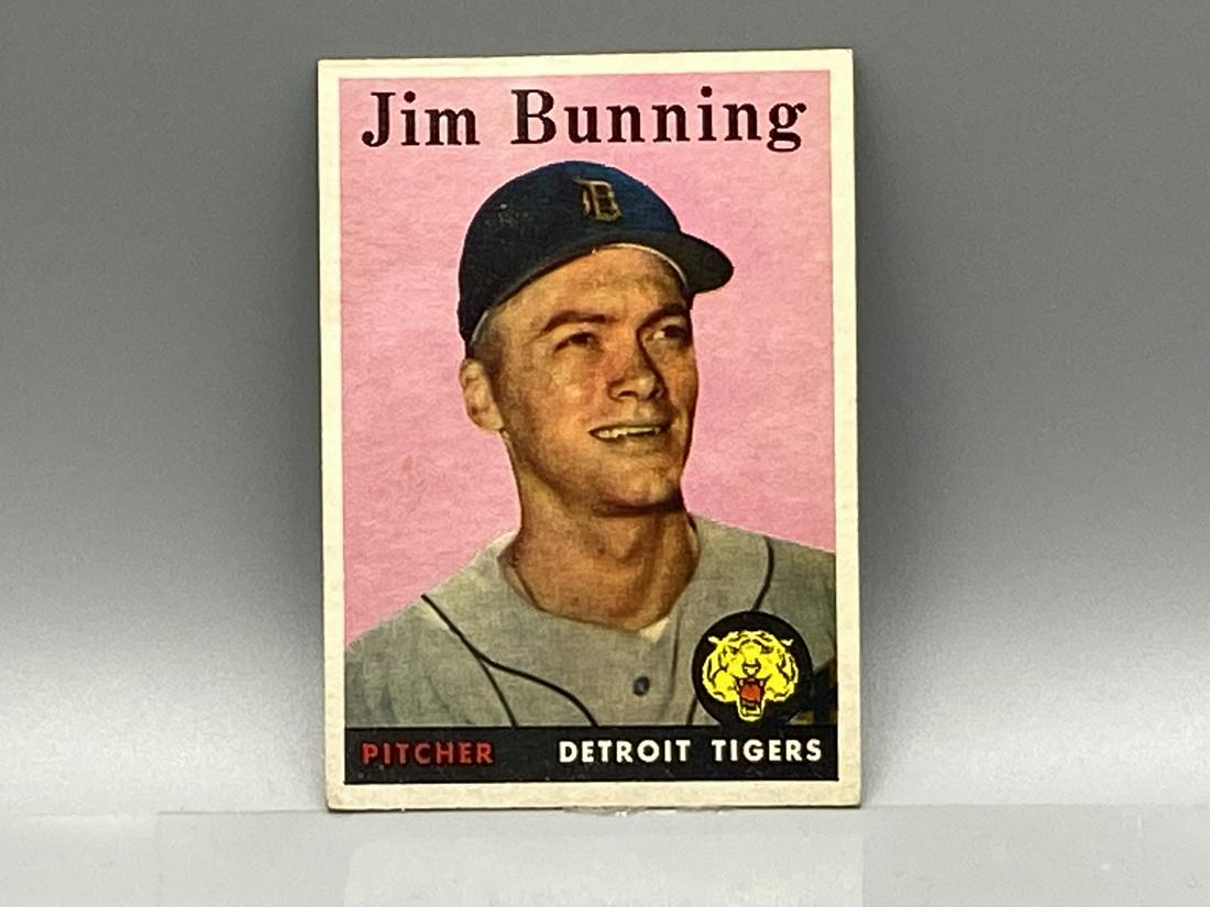 1958 Topps Jim Bunning #115 HOF (1 of 2)