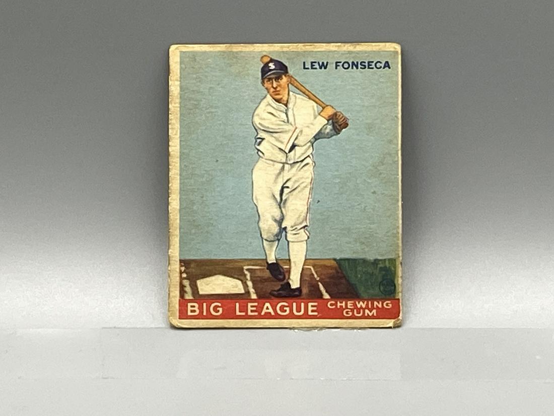 1933 Goudey Lew Fonseca #43: 1933 Goudey Lew Fonseca #43