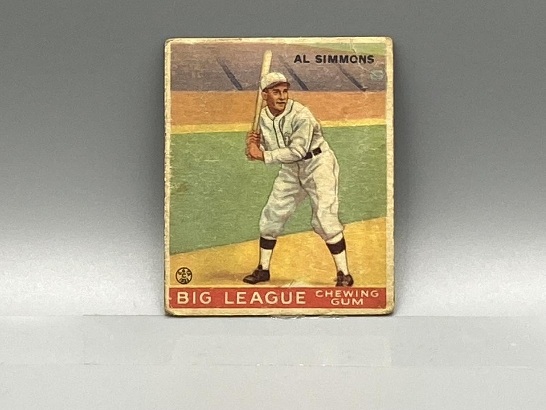 1933 Goudey Al Simmons #35 HOF (1 of 3)