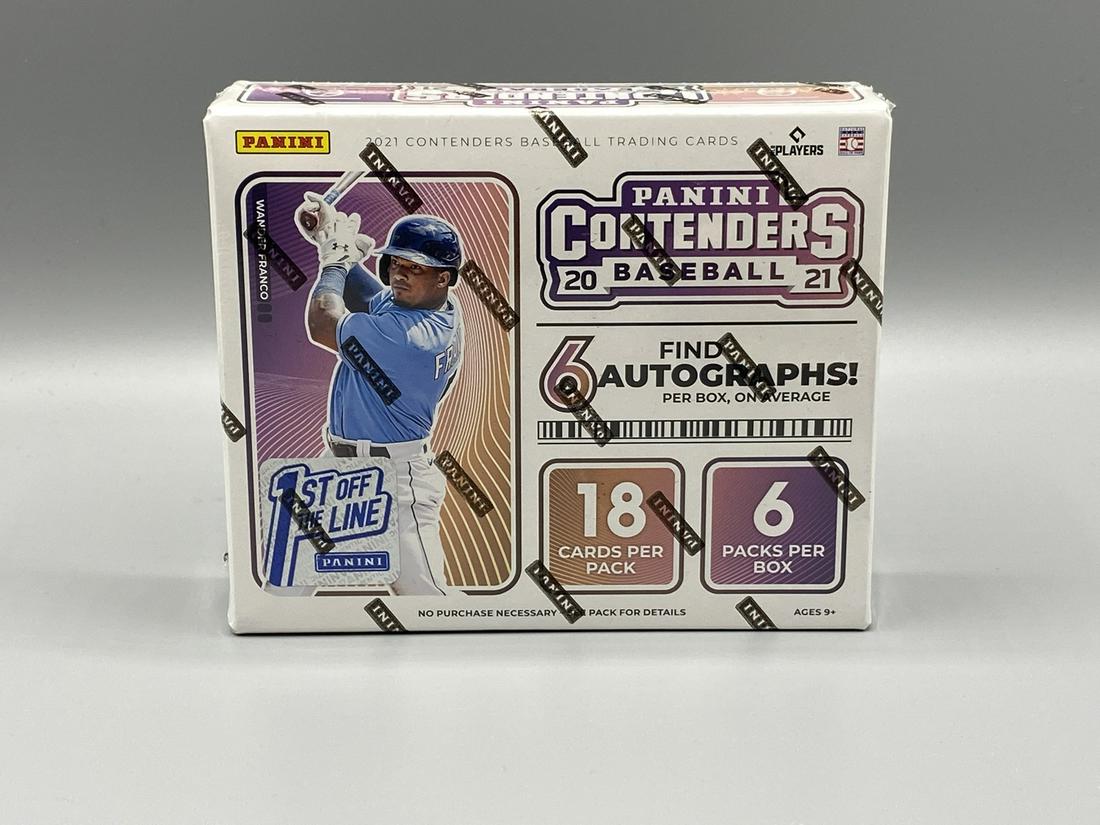 2021 Panini Contenders Baseball First Off The Line (1 of 2)