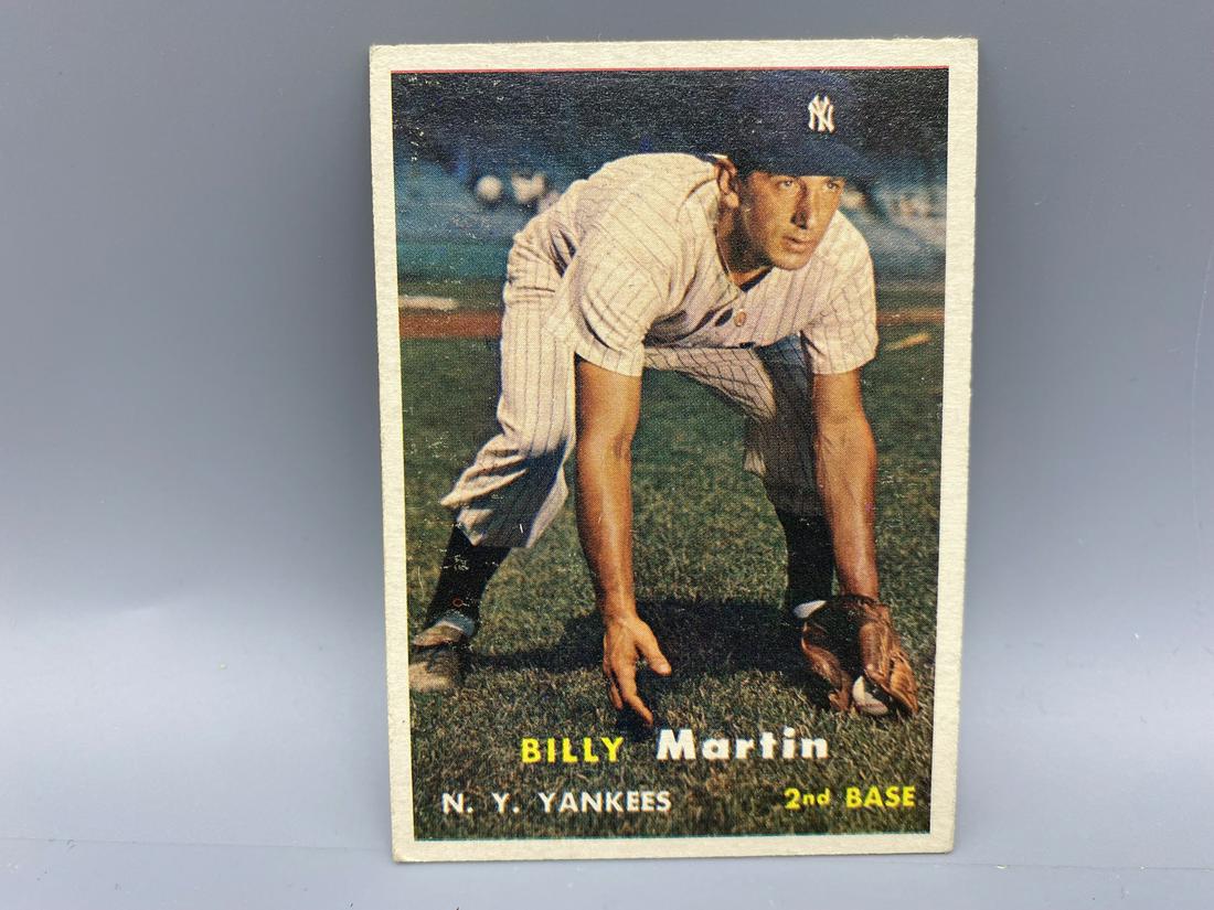 1957 Topps Billy Martin #62 (1 of 2)