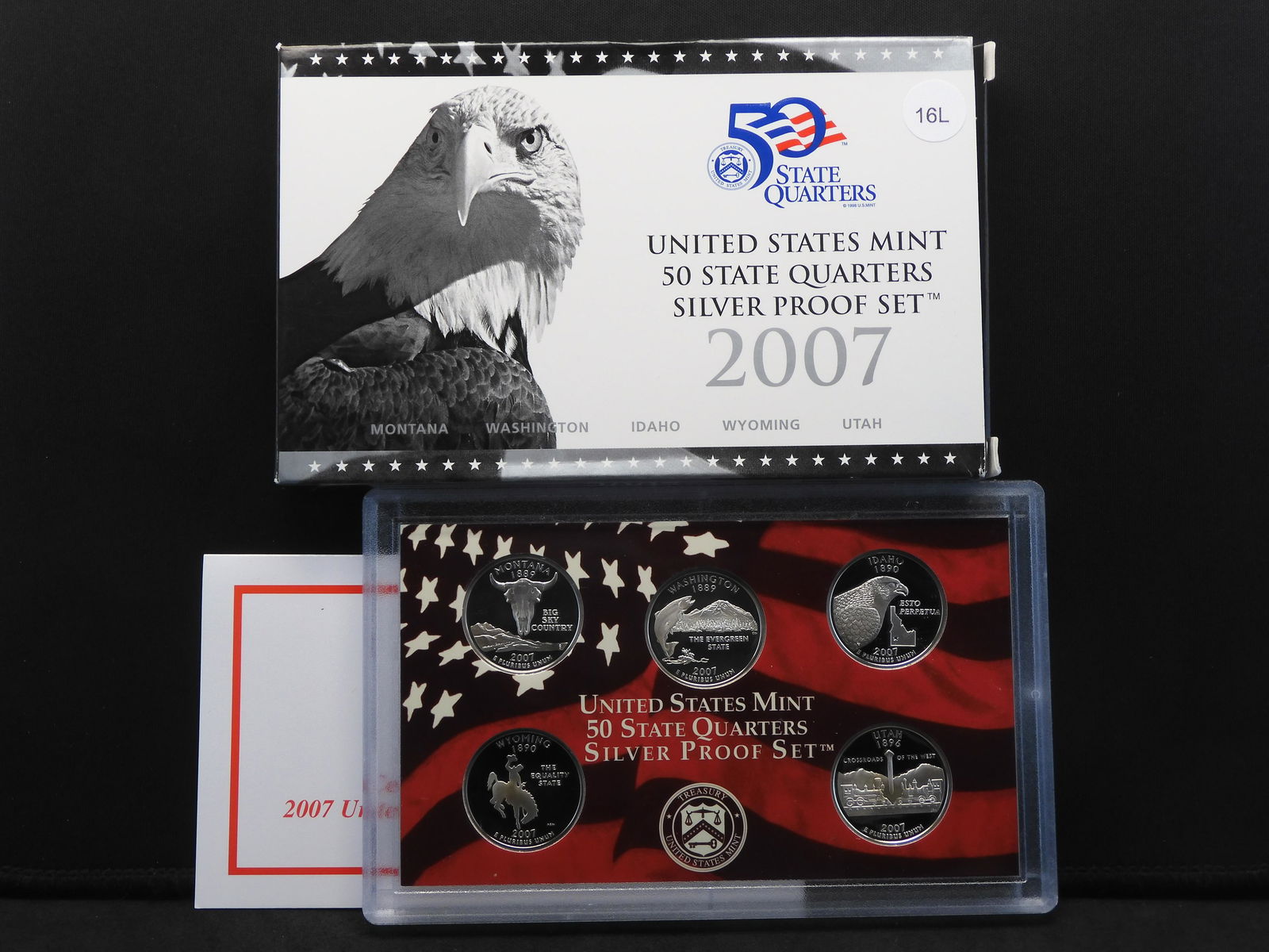 2007-S SILVER State Quarters Proof Set With Original (1 of 4)