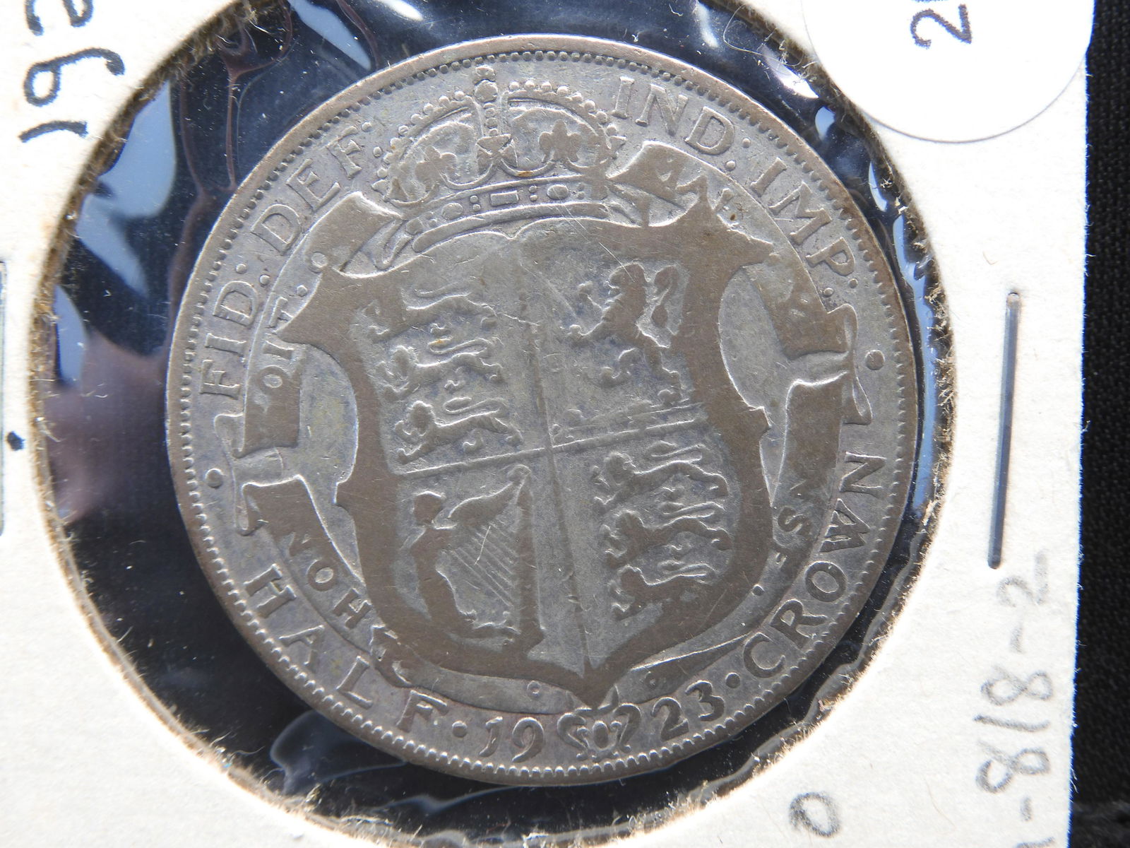 1923 Great Britain Half Crown 50% silver (1 of 3)