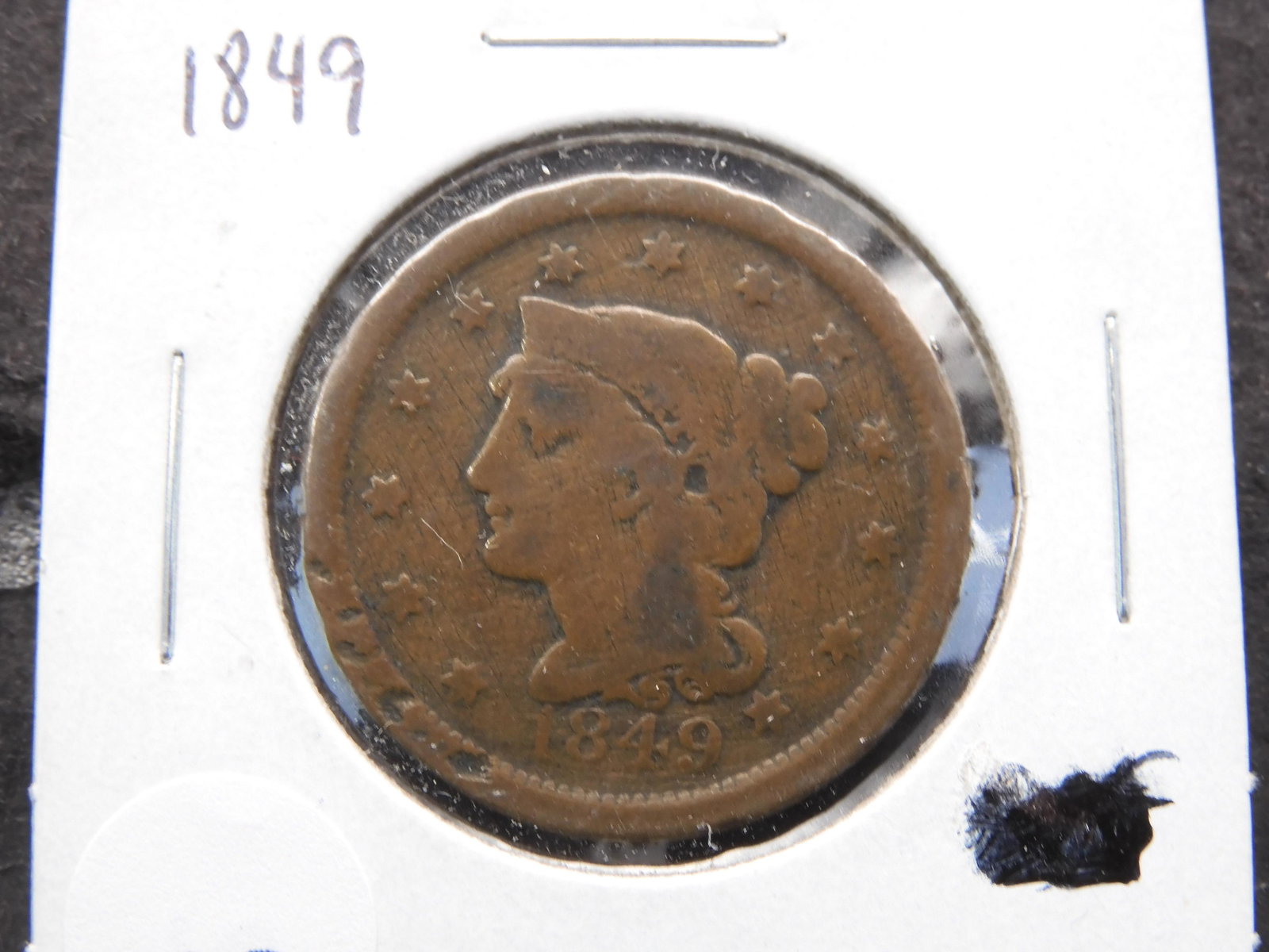 1849 Liberty Head Large Cent (1 of 3)