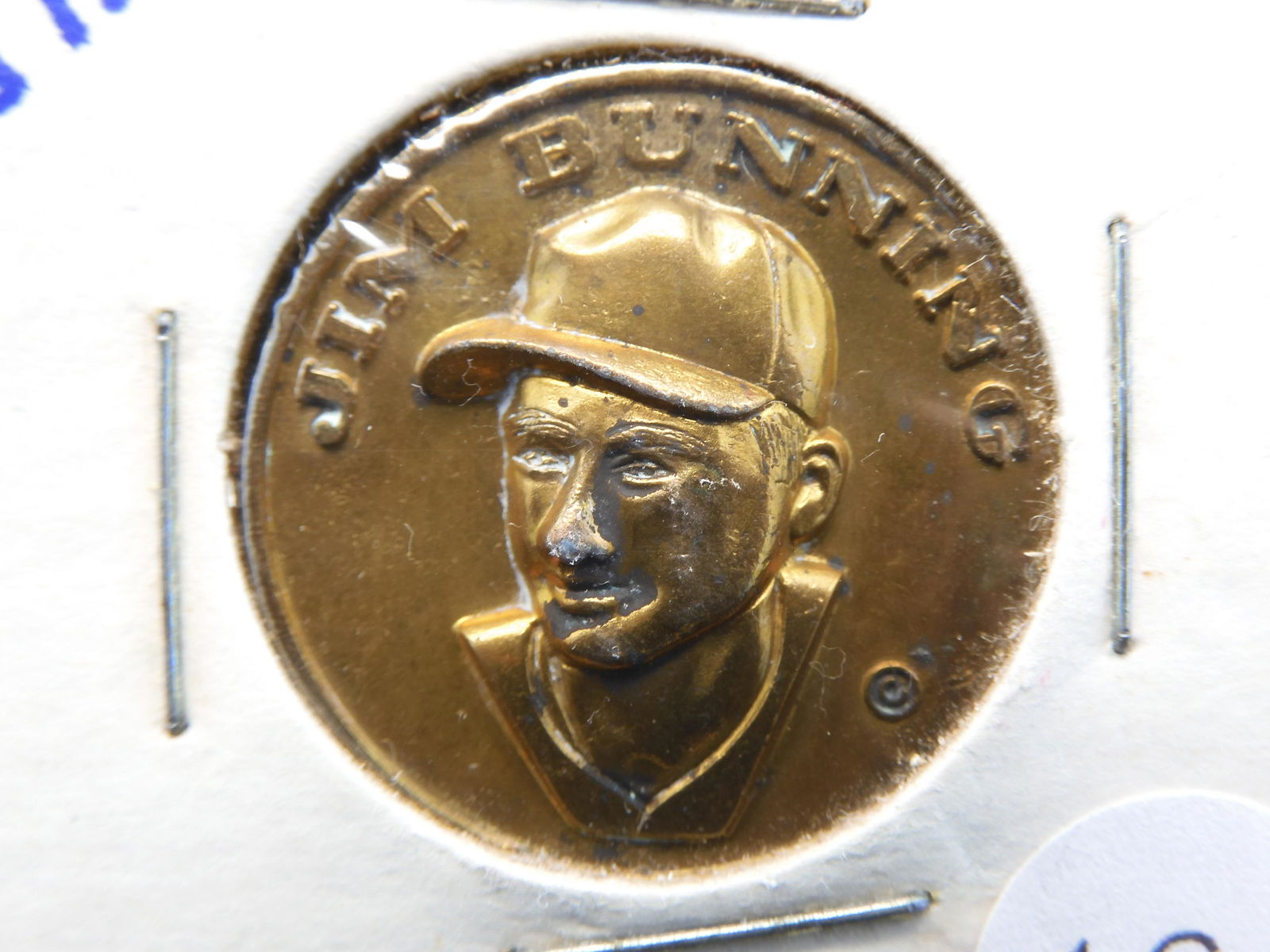 1969 Jim Bunning Baseball Token (1 of 3)