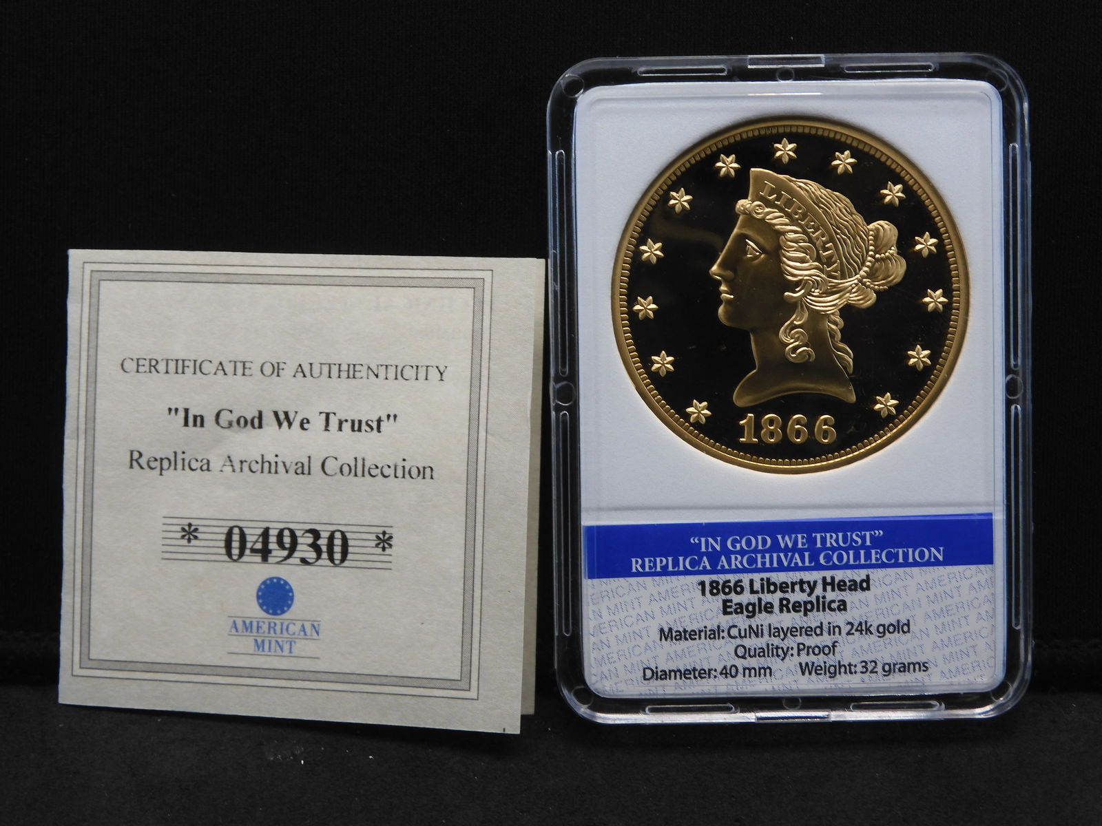 1933-2003 Replica Gold Double Eagle Copy (1 of 6)