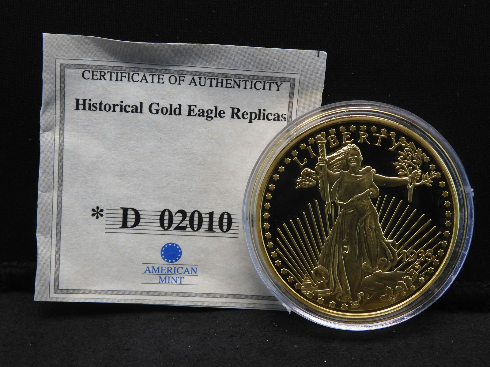 1933-2003 Replica Gold Double Eagle Copy (1 of 4)