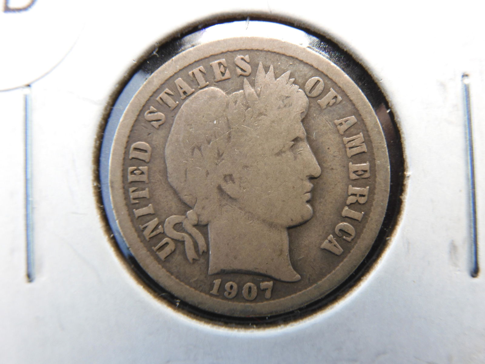 1907-O  Barber Dime (1 of 3)