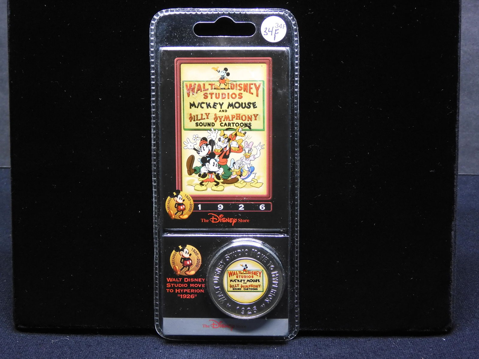 Disney Collector Coin 1926 Mickey Mouse and Silly (1 of 4)