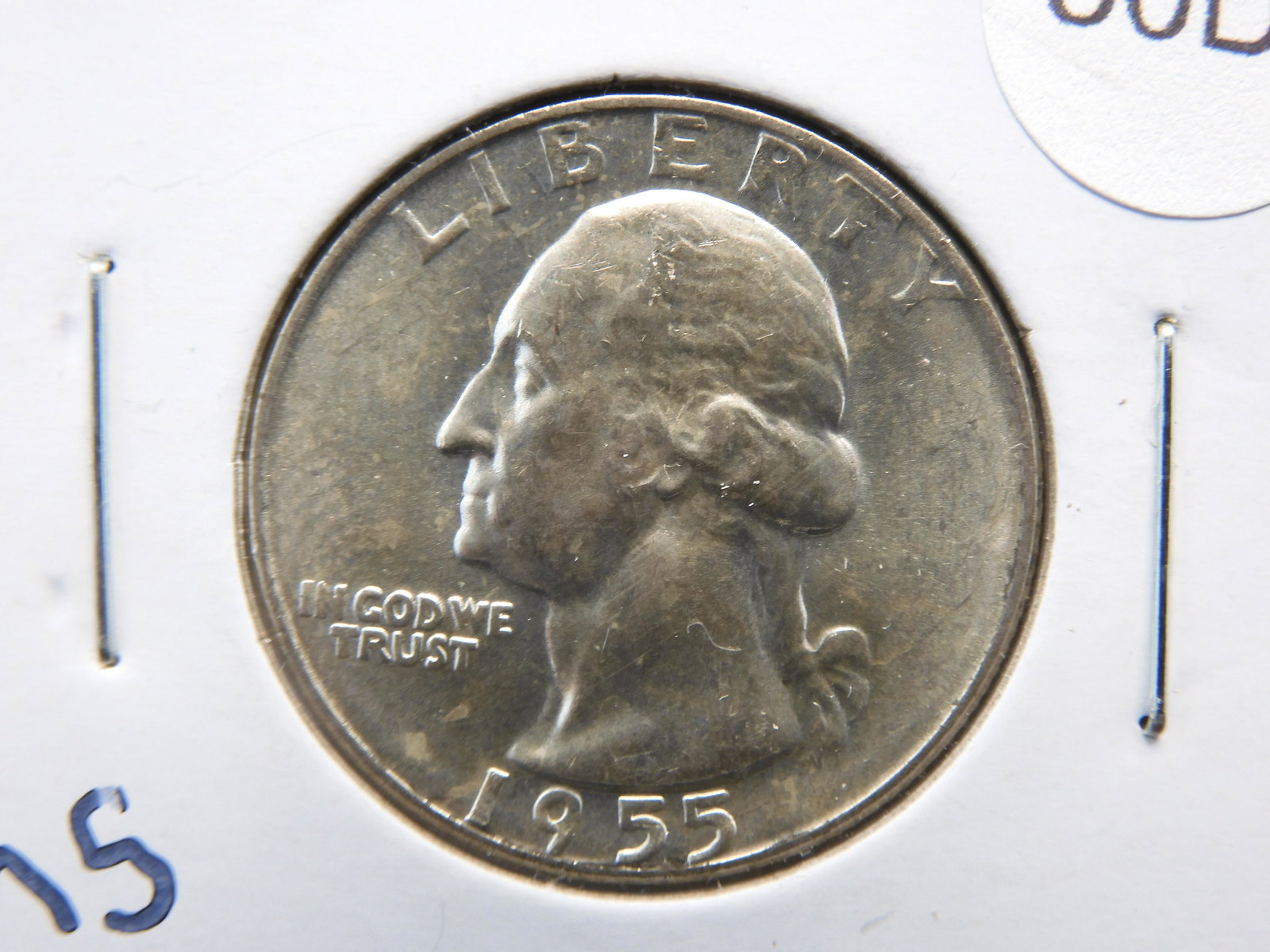 1955-D Washington Quarter 90% Silver: 1955-D Washington Quarter 90% Silver