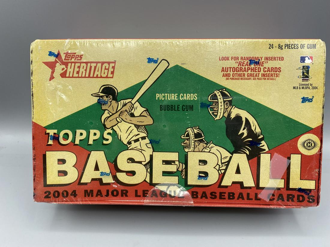 2004 Topps Heritage Baseball Unopened Factory Sealed (1 of 3)