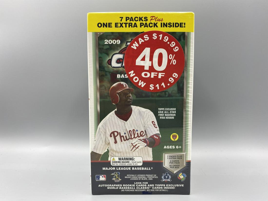 2009 Topps Chrome Baseball Unopened Factory Sealed (1 of 3)