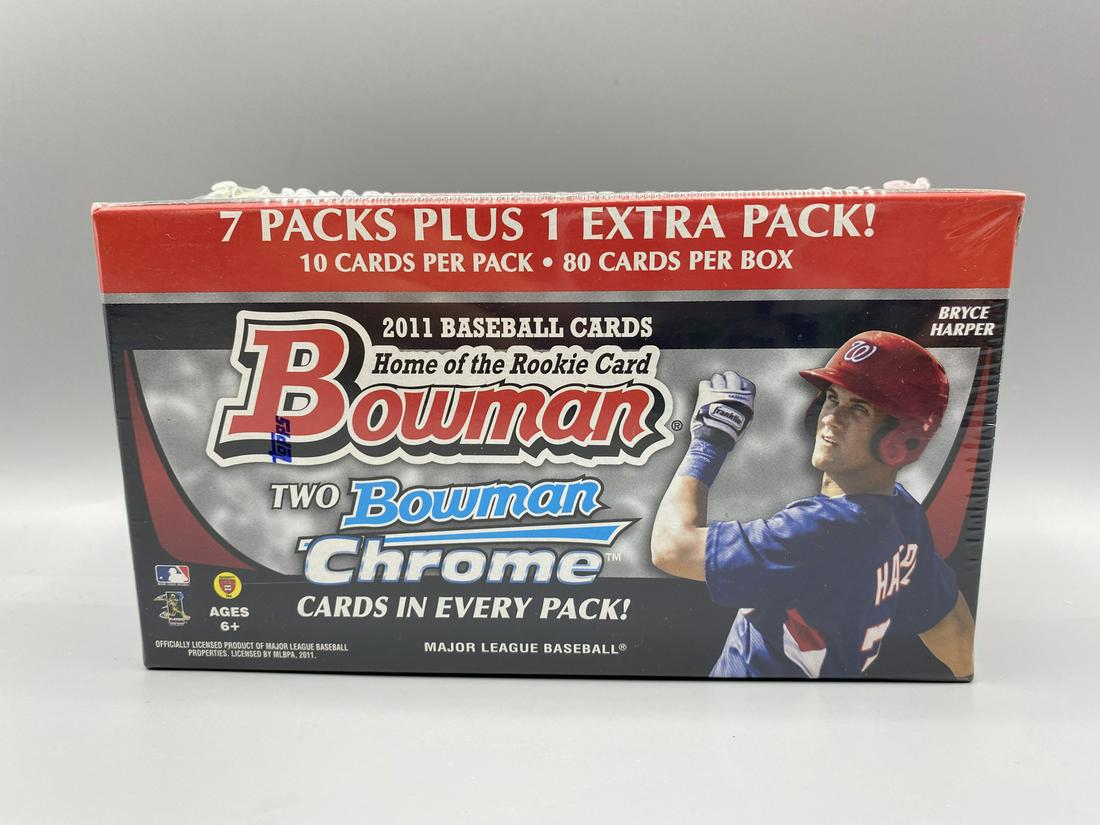 2011 Bowman Baseball Unopened Factory Sealed Blaster (1 of 3)