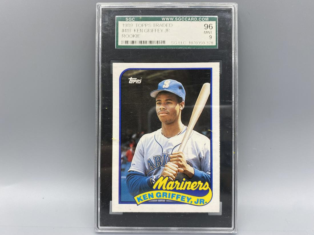 1989 Topps Traded Ken Griffey Jr RC #41T SGC Mint 9 (1 of 2)