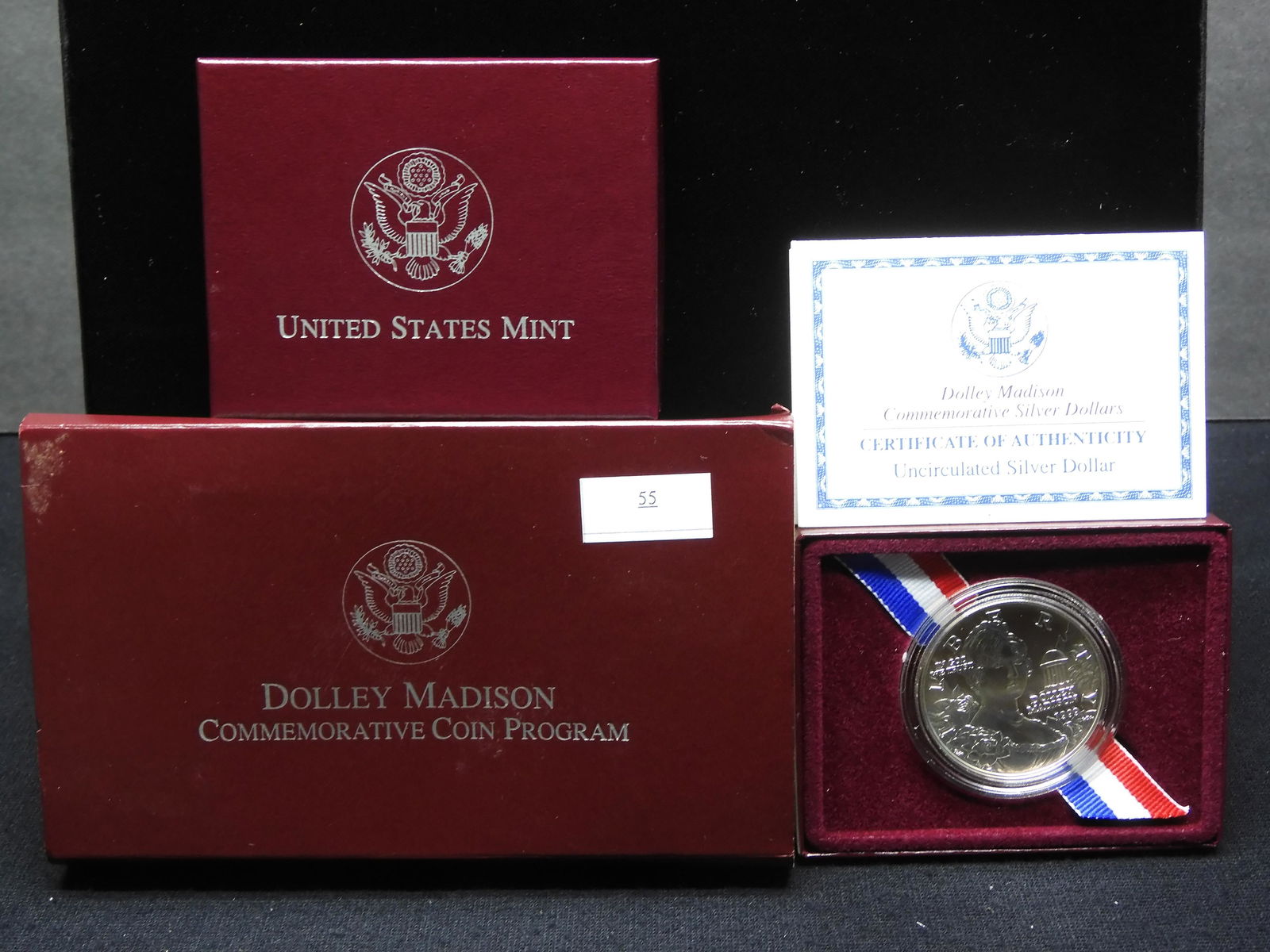 1999-P U.S. Dolley Madison Uncirculated 90% Silver (1 of 4)