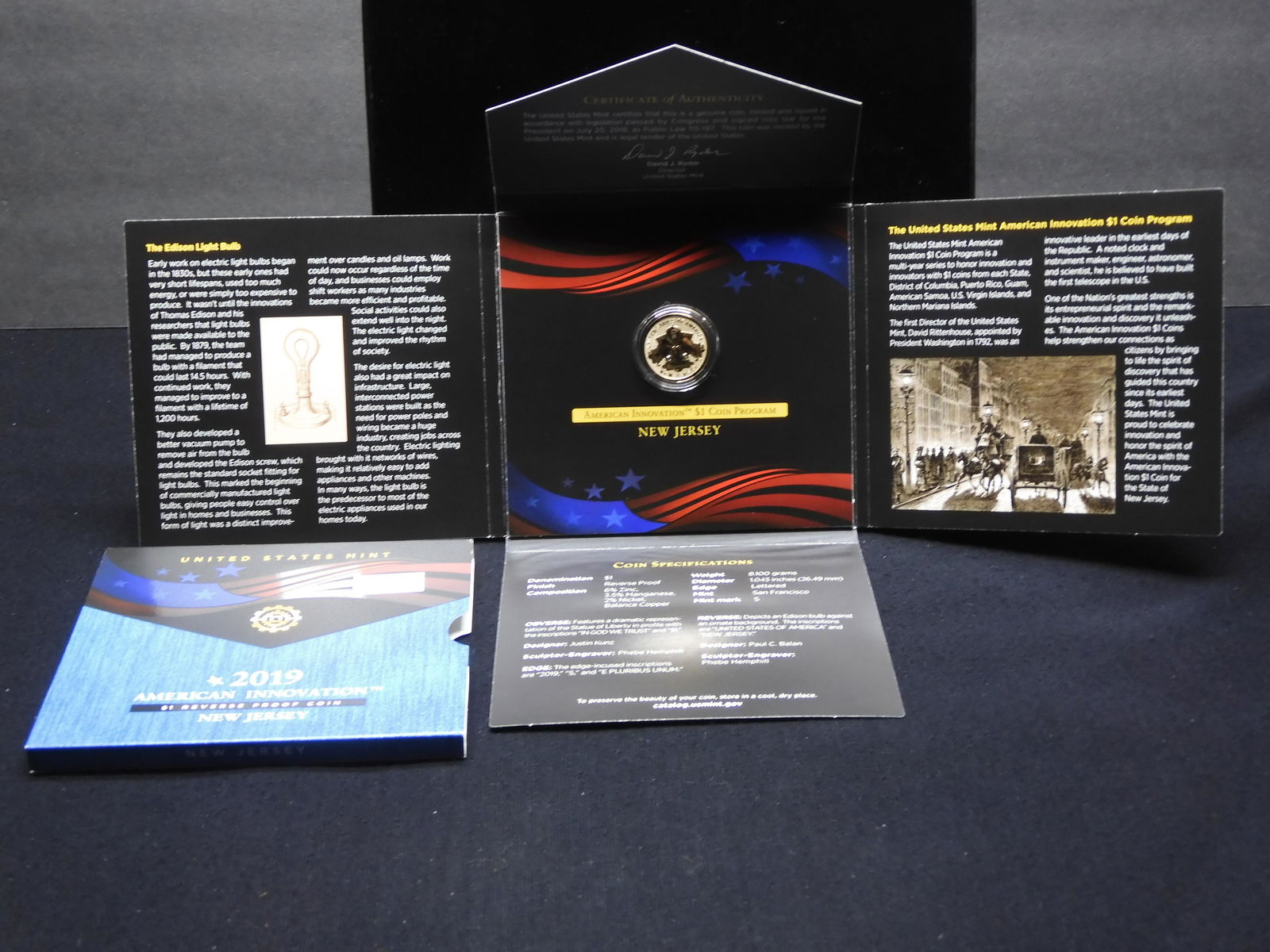 2019-S American Innovation Reverse Proof New Jersey (1 of 4)