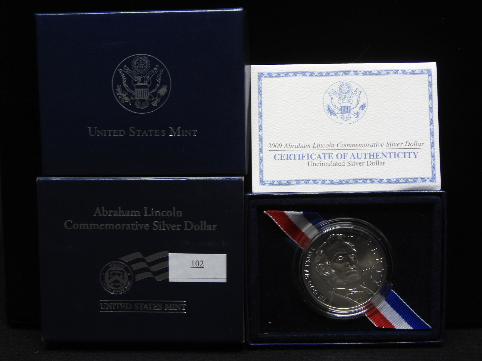 2009-P U.S. Abraham Lincoln Commem. Uncirculated Silver (1 of 4)