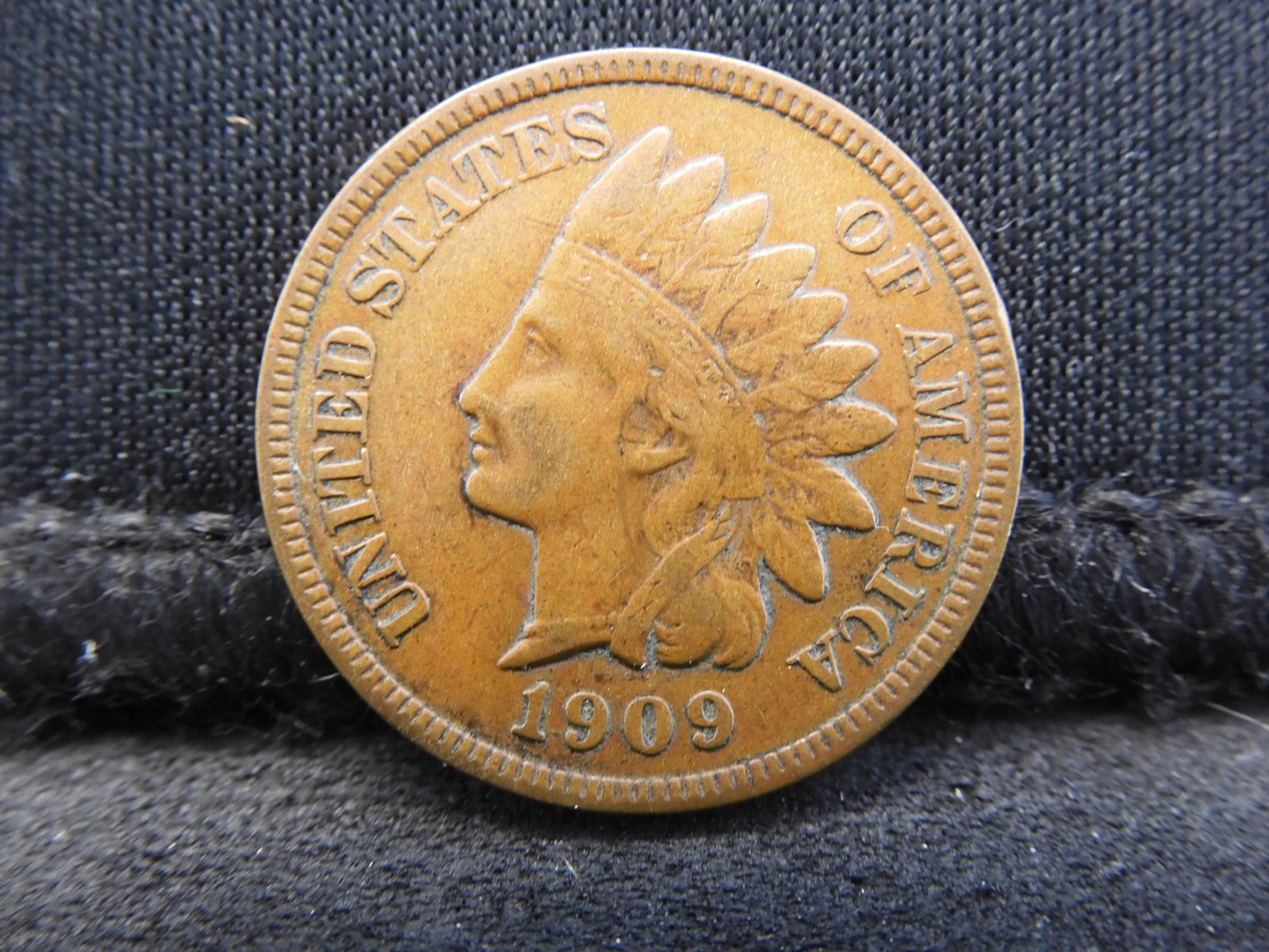 1909 Indian Head Cent - GOOD+ Condition: 1909 Indian Head Cent - GOOD+ Condition
