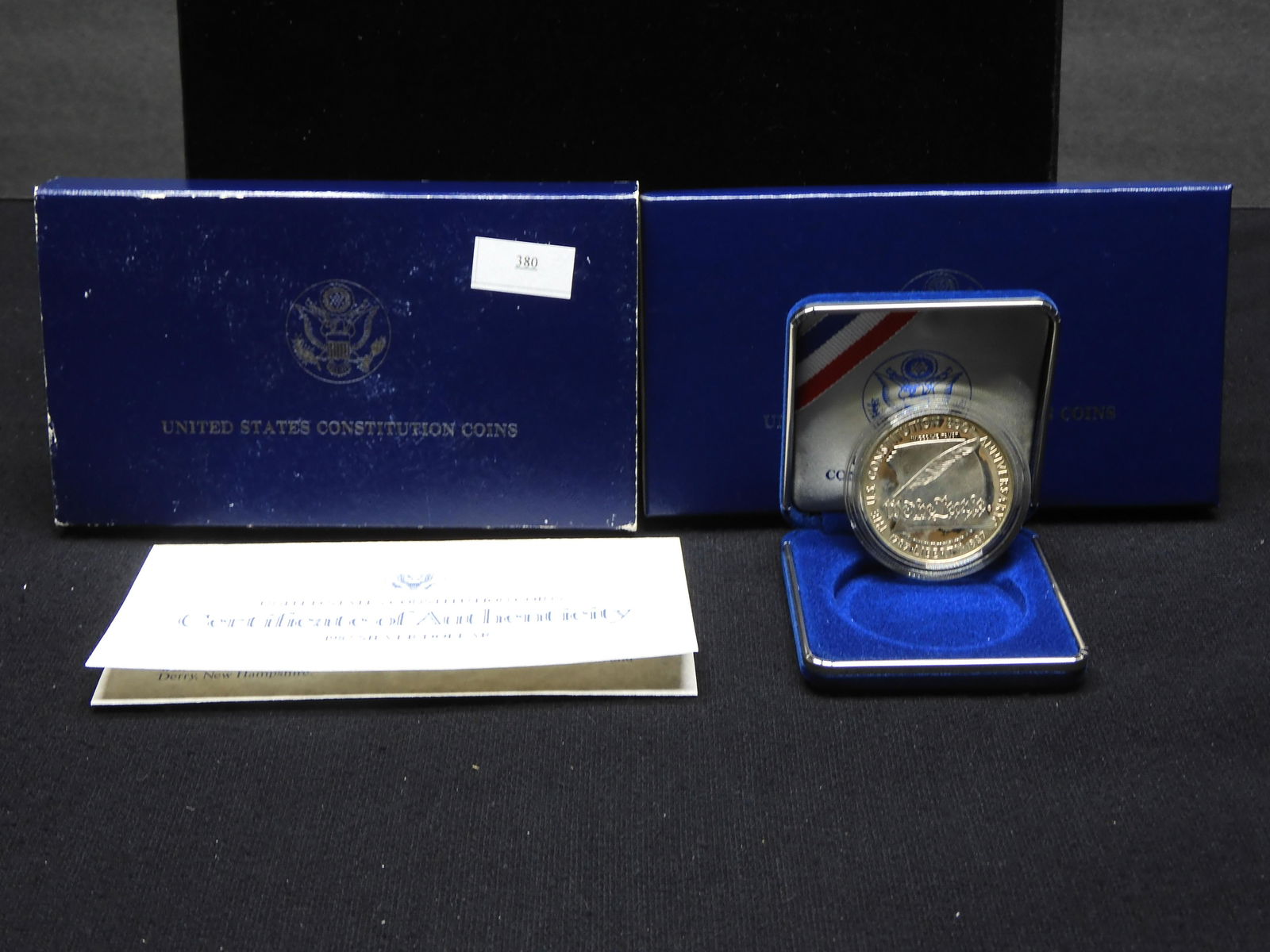 1987-S U.S. Constitution Proof Silver Dollar OGP (1 of 4)