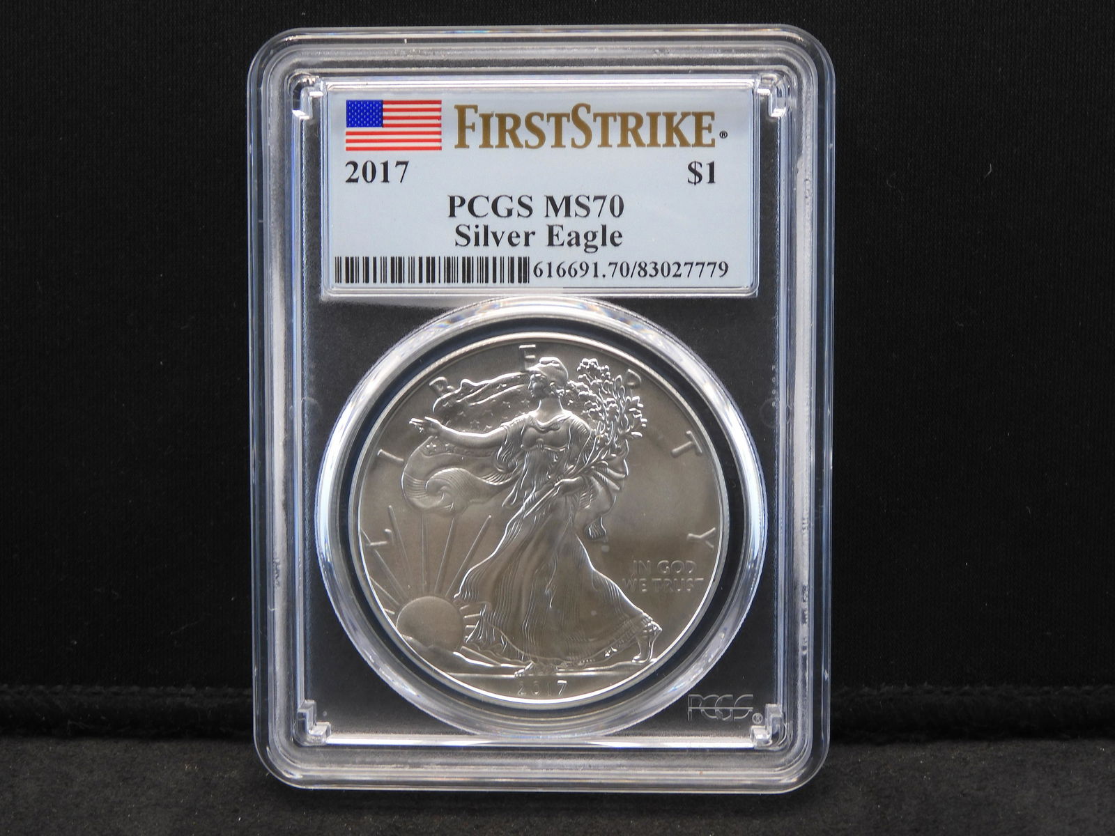 2017 PCGS MS70 American Silver Eagle - First Strike One (1 of 4)