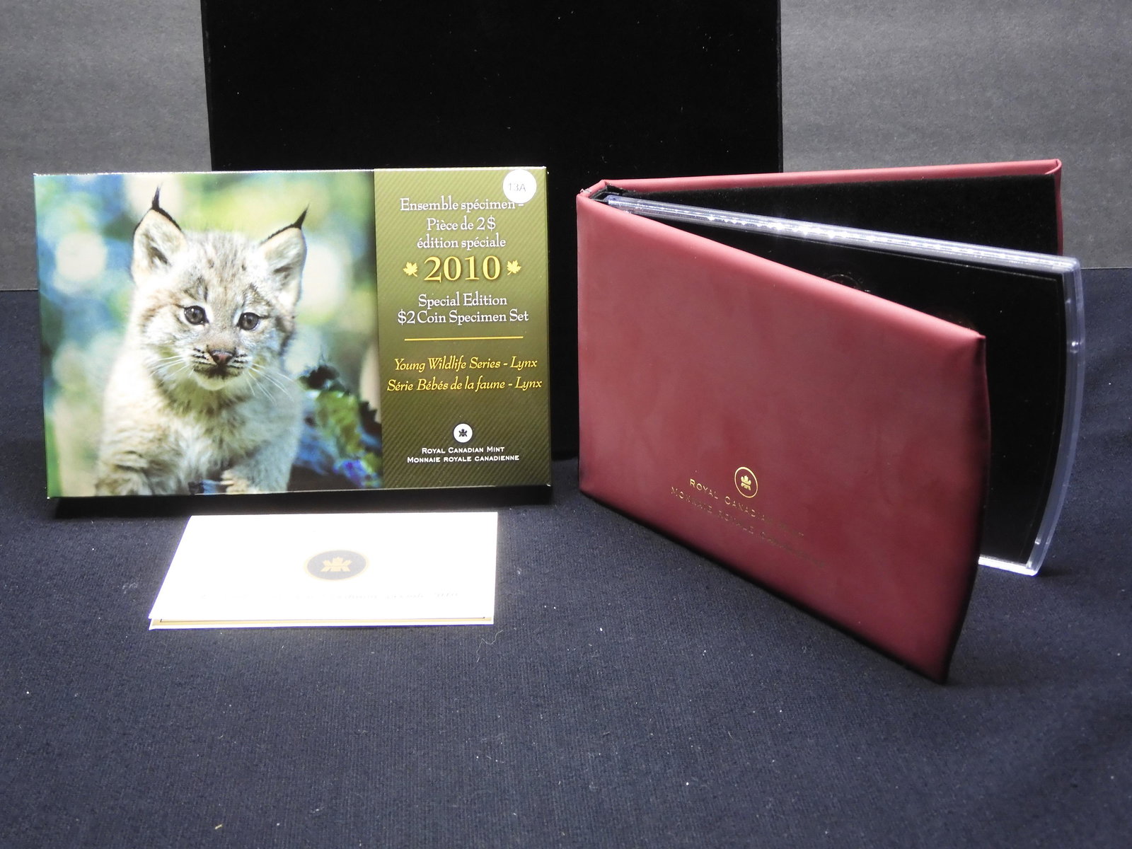 2010 Canada Special Edition $2 Young Lynx Specimen Set. (1 of 4)