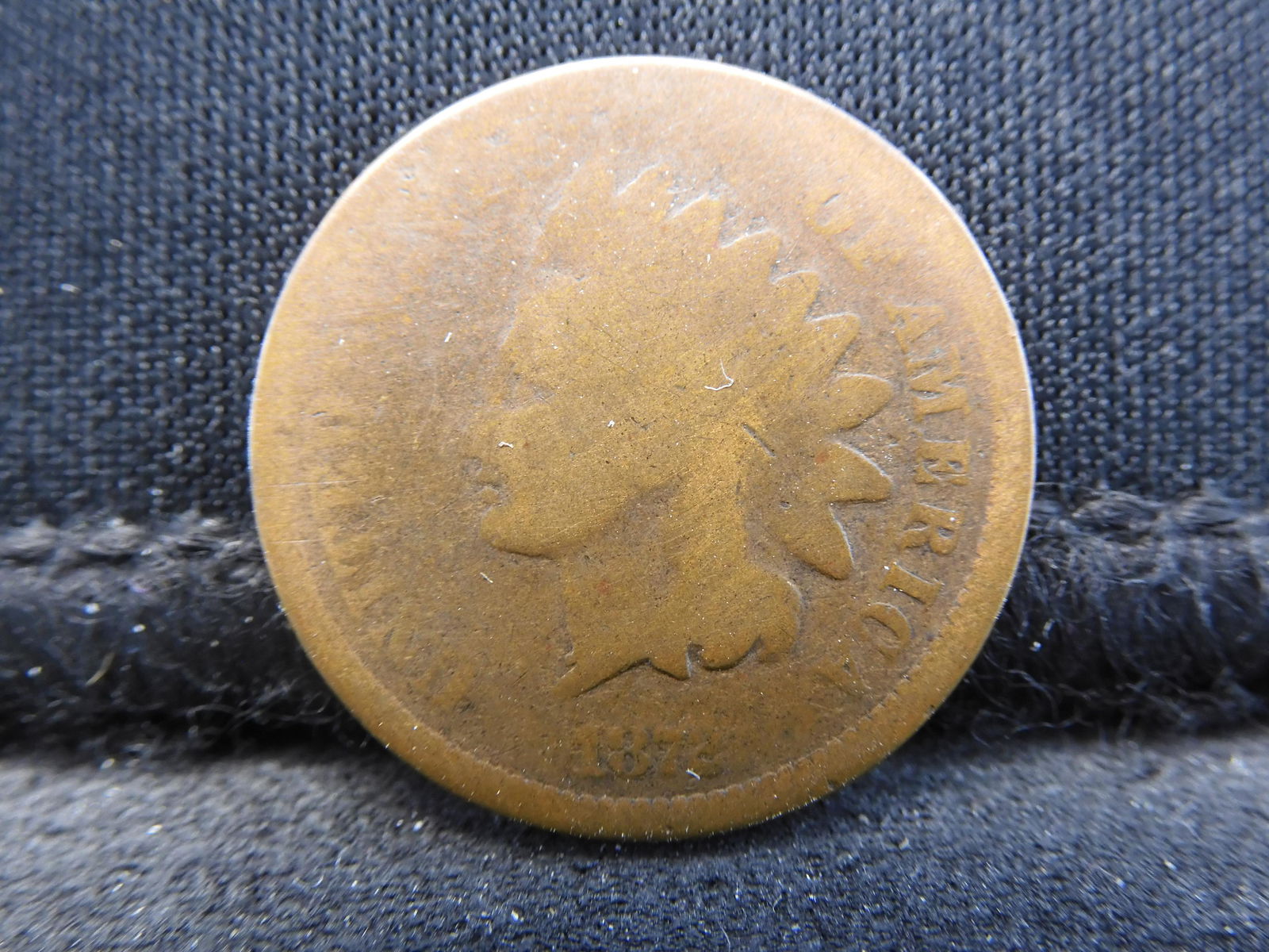 1872 Indian Head Cent.  Original Good.  Key date. (1 of 3)
