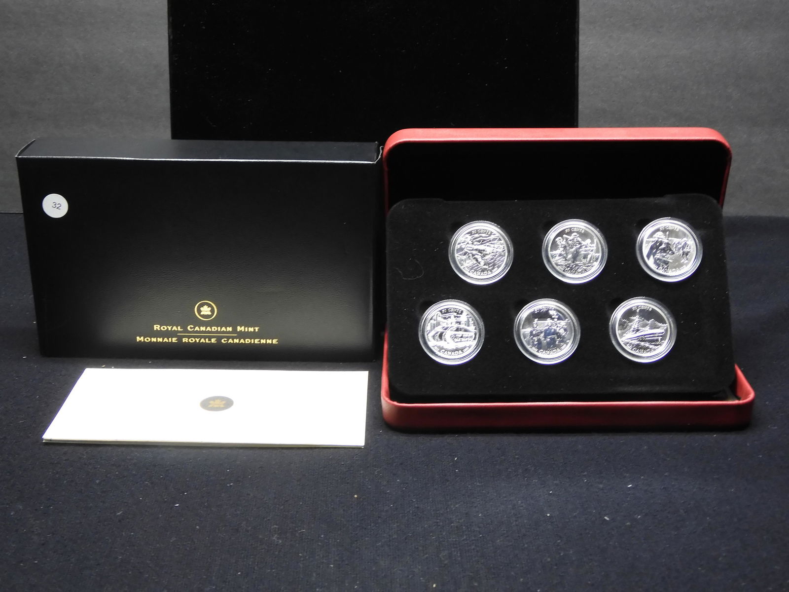 2005 Canada .925 silver six-coin half dollar set (1 of 6)