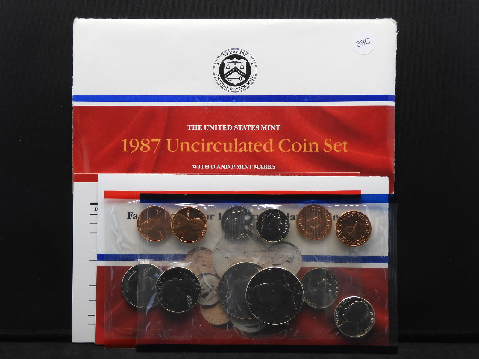 1987 P & D US Unc. Mint Set (1 of 6)