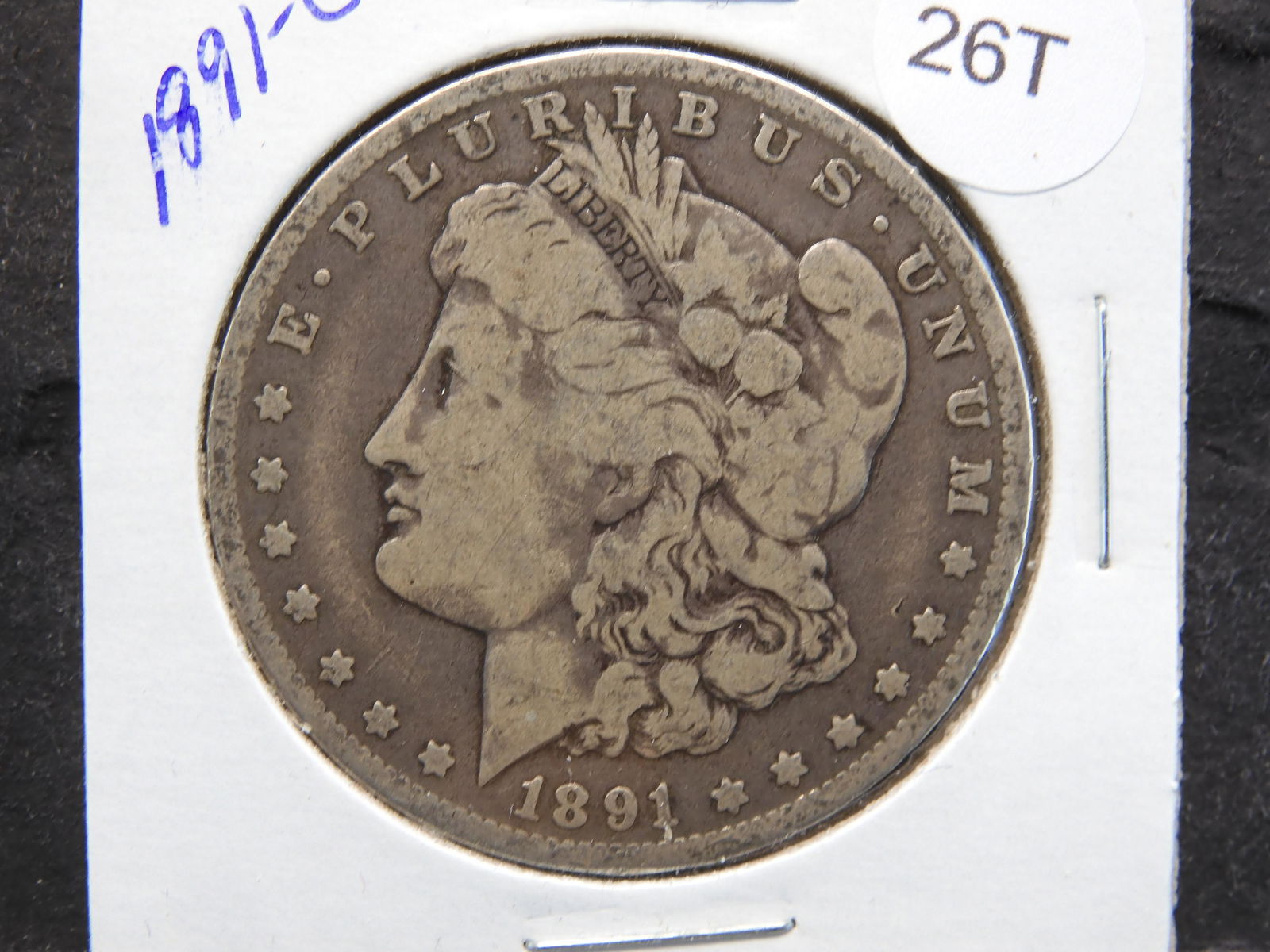 1891 -O Morgan Dollar (1 of 3)