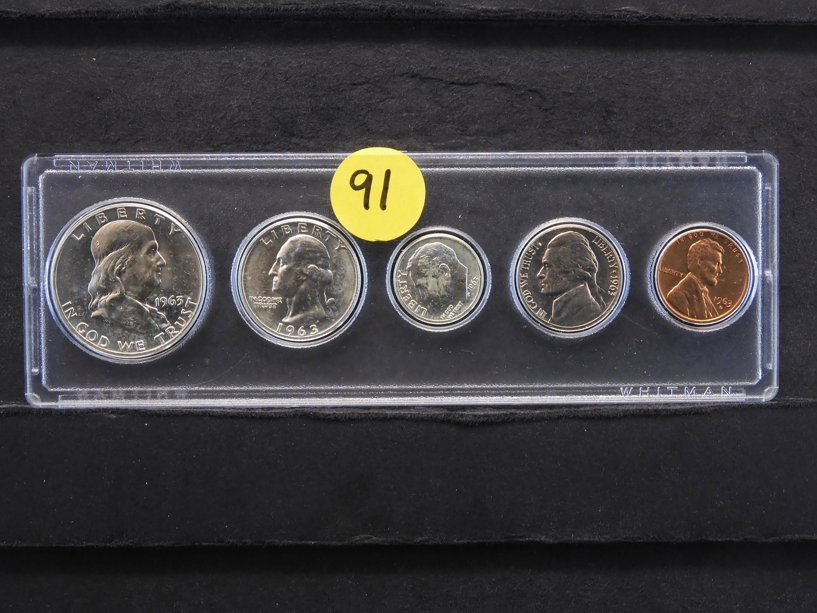 1963 Silver Date Year Set (1 of 2)