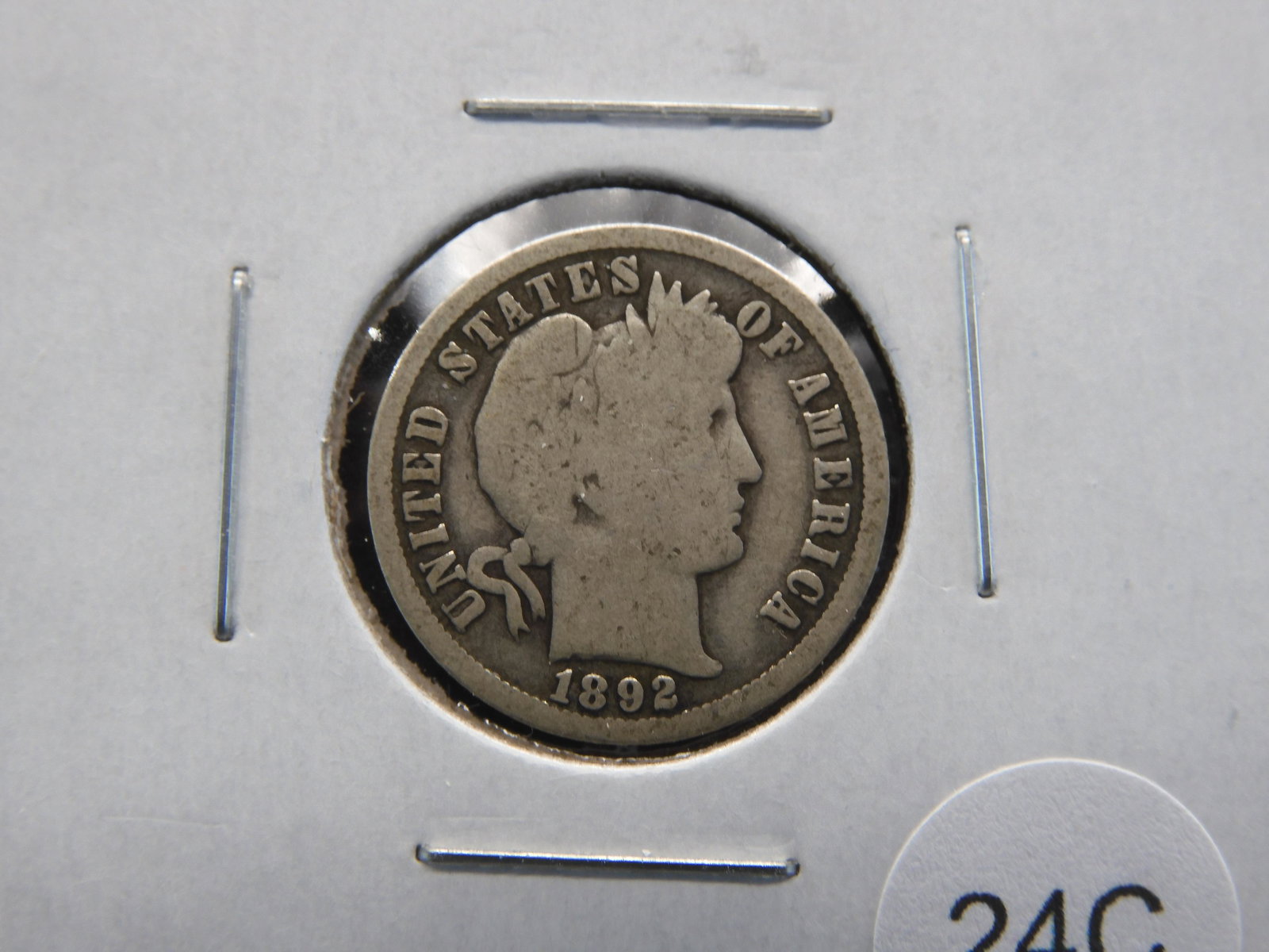 1892-O Barber 10c. (1 of 3)