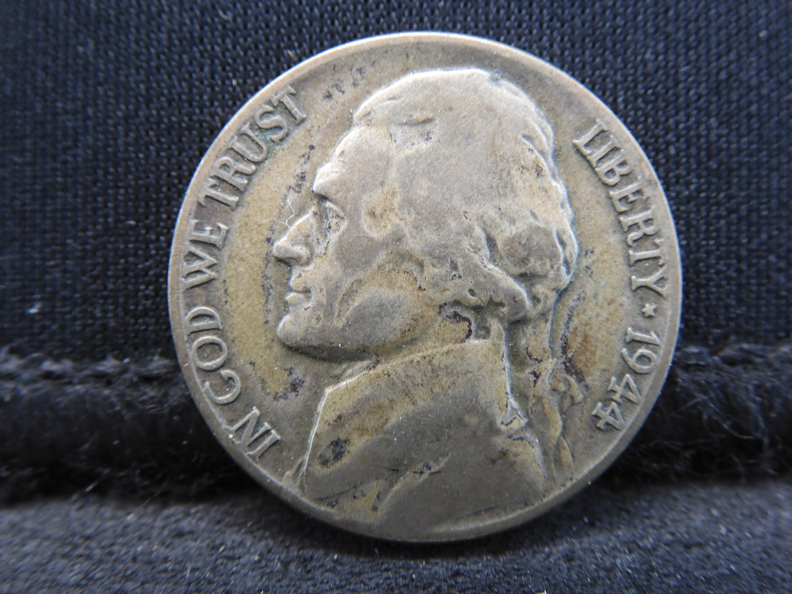 1944-P Wartime Silver Jefferson Nickel - Nice (1 of 2)