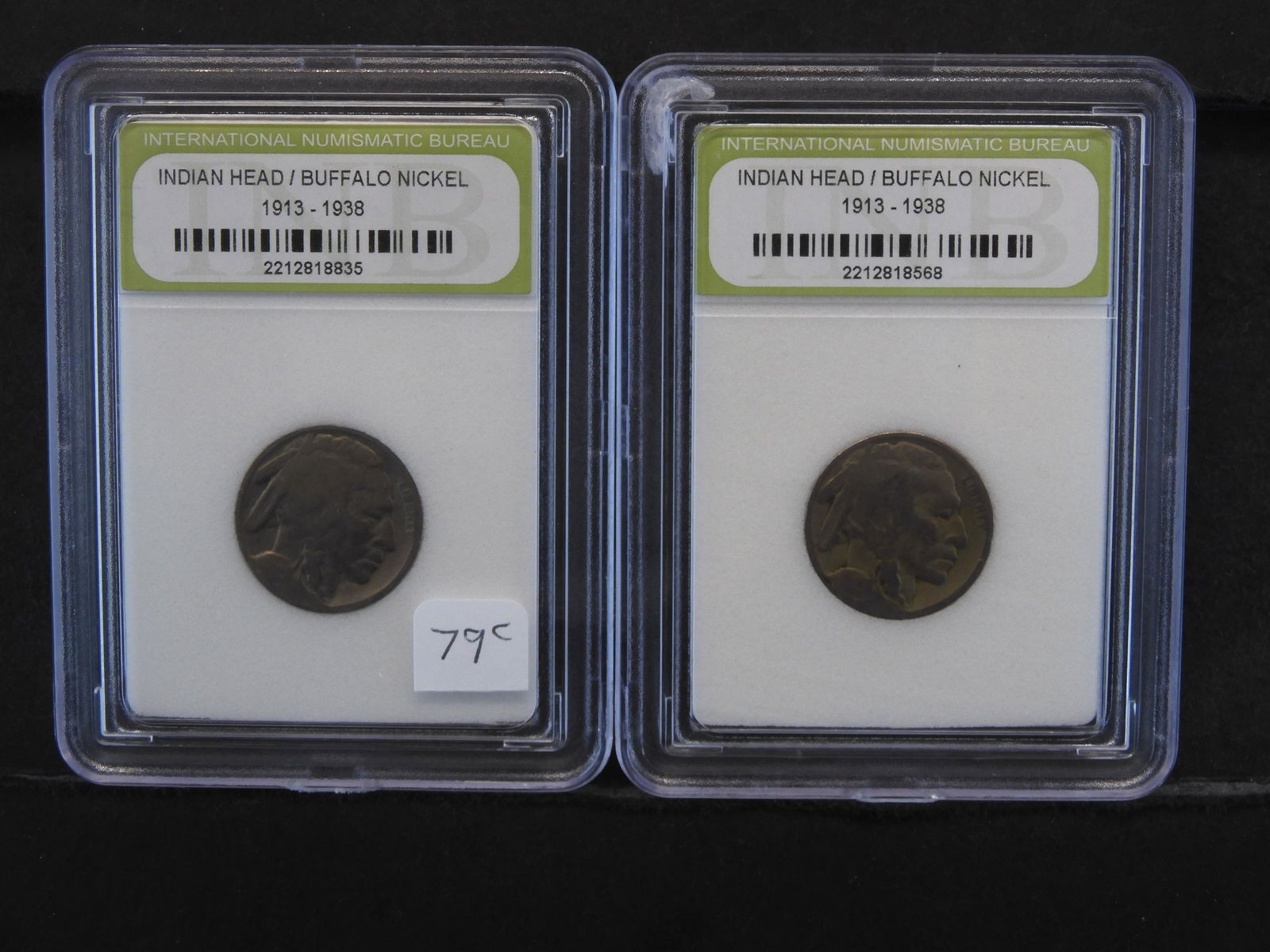 1920 & NO DATE BUFFALO NICKEL, INB (1 of 6)