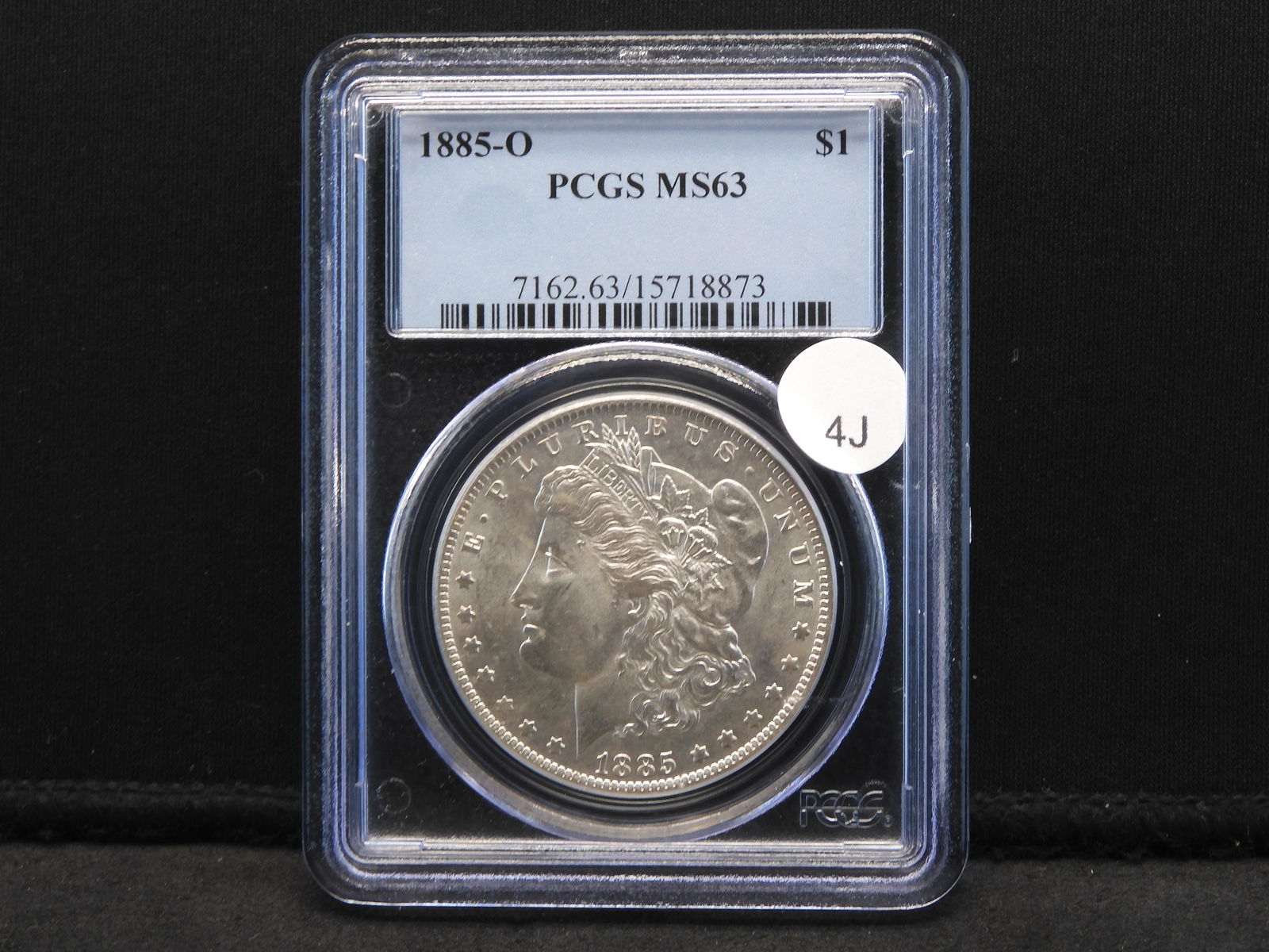 1885-O Morgan Silver Dollar - PCGS MS63 (1 of 4)