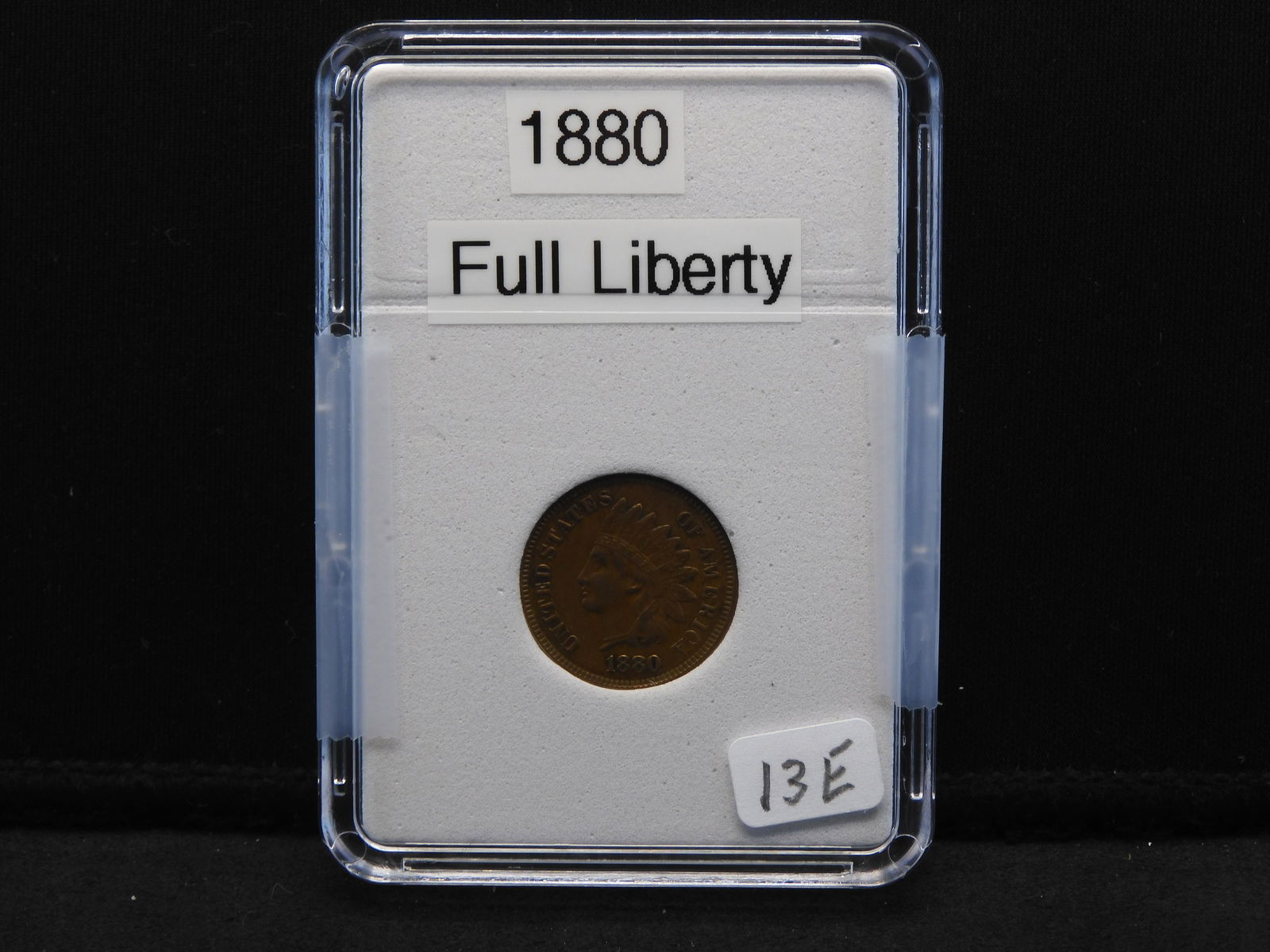 1880 Indian Head Cent, Full Liberty (1 of 4)