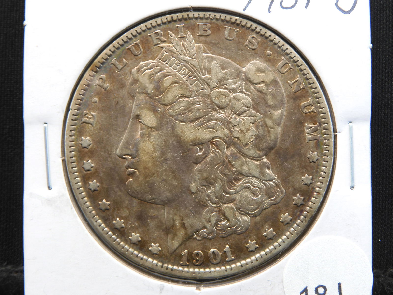 1901-O Nicely Toned Morgan Silver Dollar BU (1 of 3)