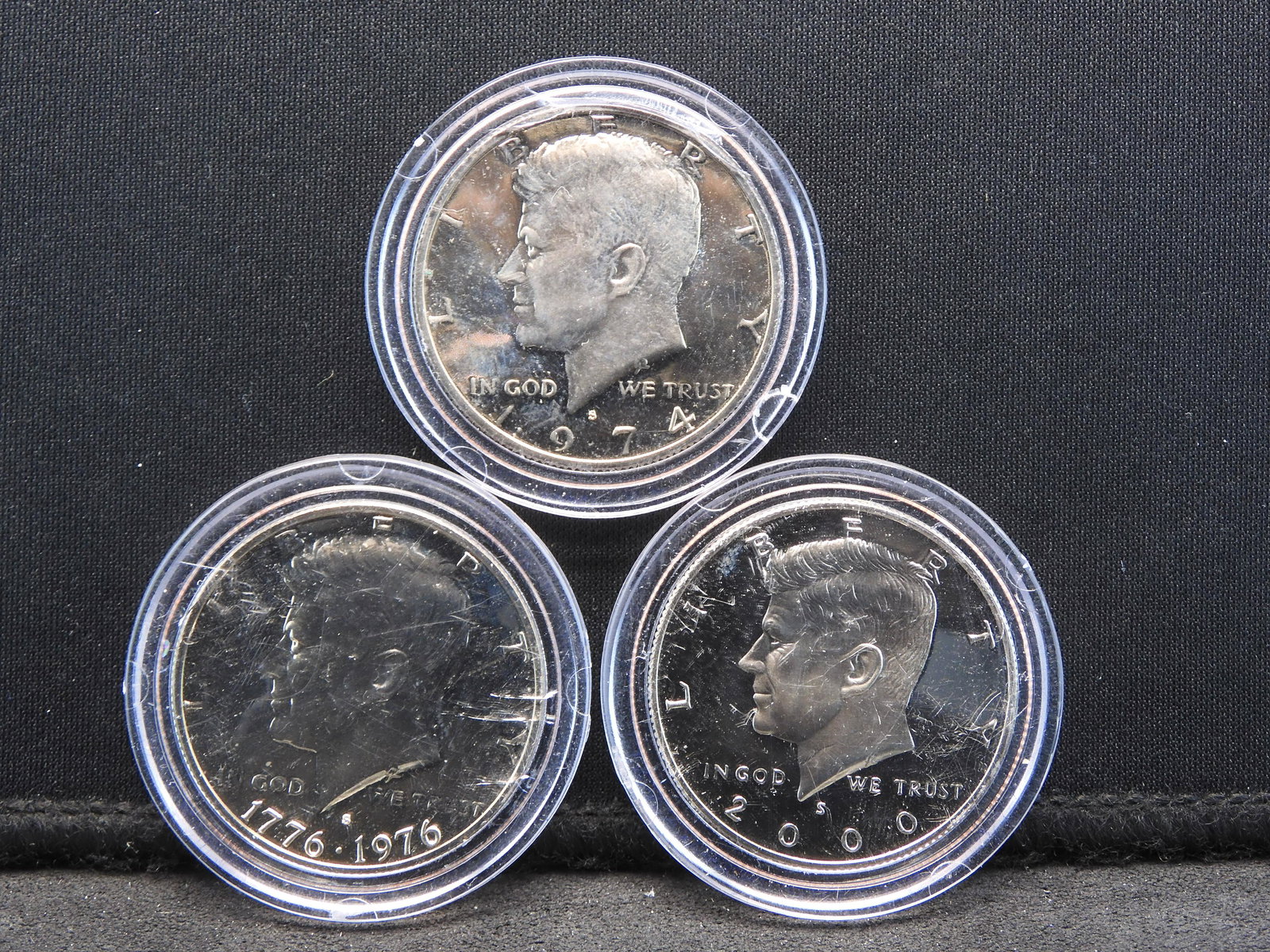 1974-S, 1776-1976-S & 2000-S Proof Kennedy Half (1 of 2)