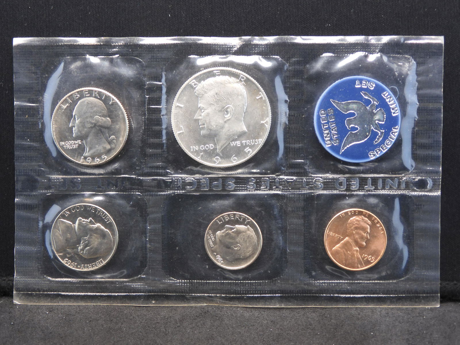 1965 5-Coin Special Mint Set With Original Gov't (1 of 2)