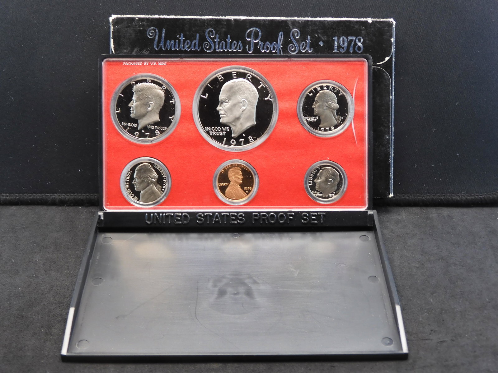 (6) Coin 1978-S Clad Proof Set in original box. (1 of 3)