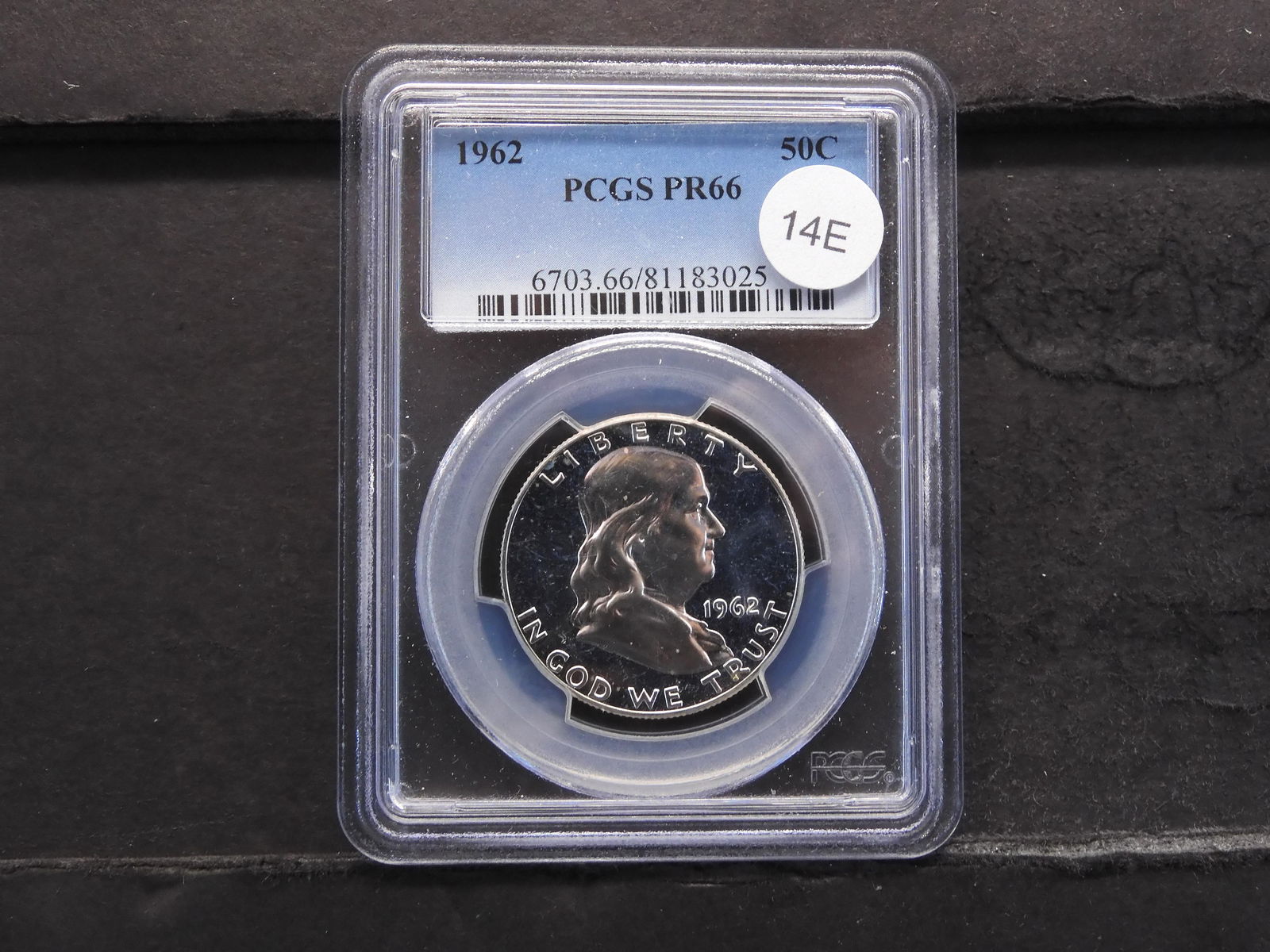 1962 Franklin 50c.  PCGS PR66. (1 of 4)