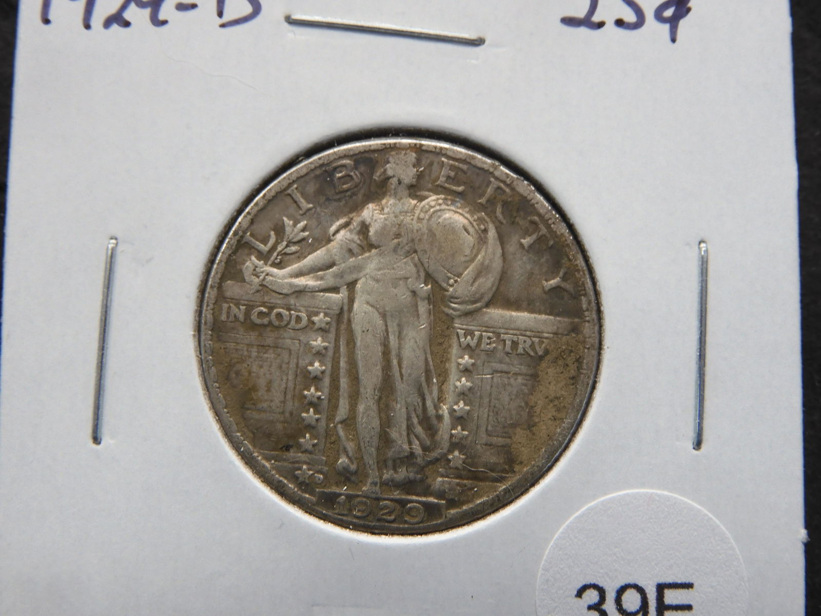 1929-D Standing 25c. (1 of 3)