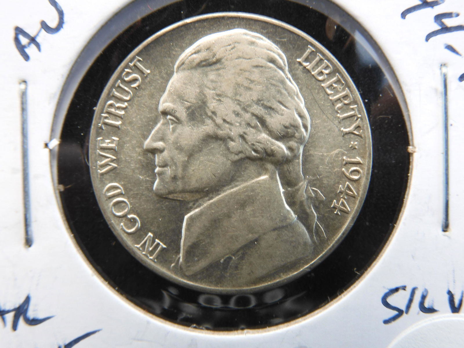 1944-P War Time Nickel - Great detail! (1 of 3)